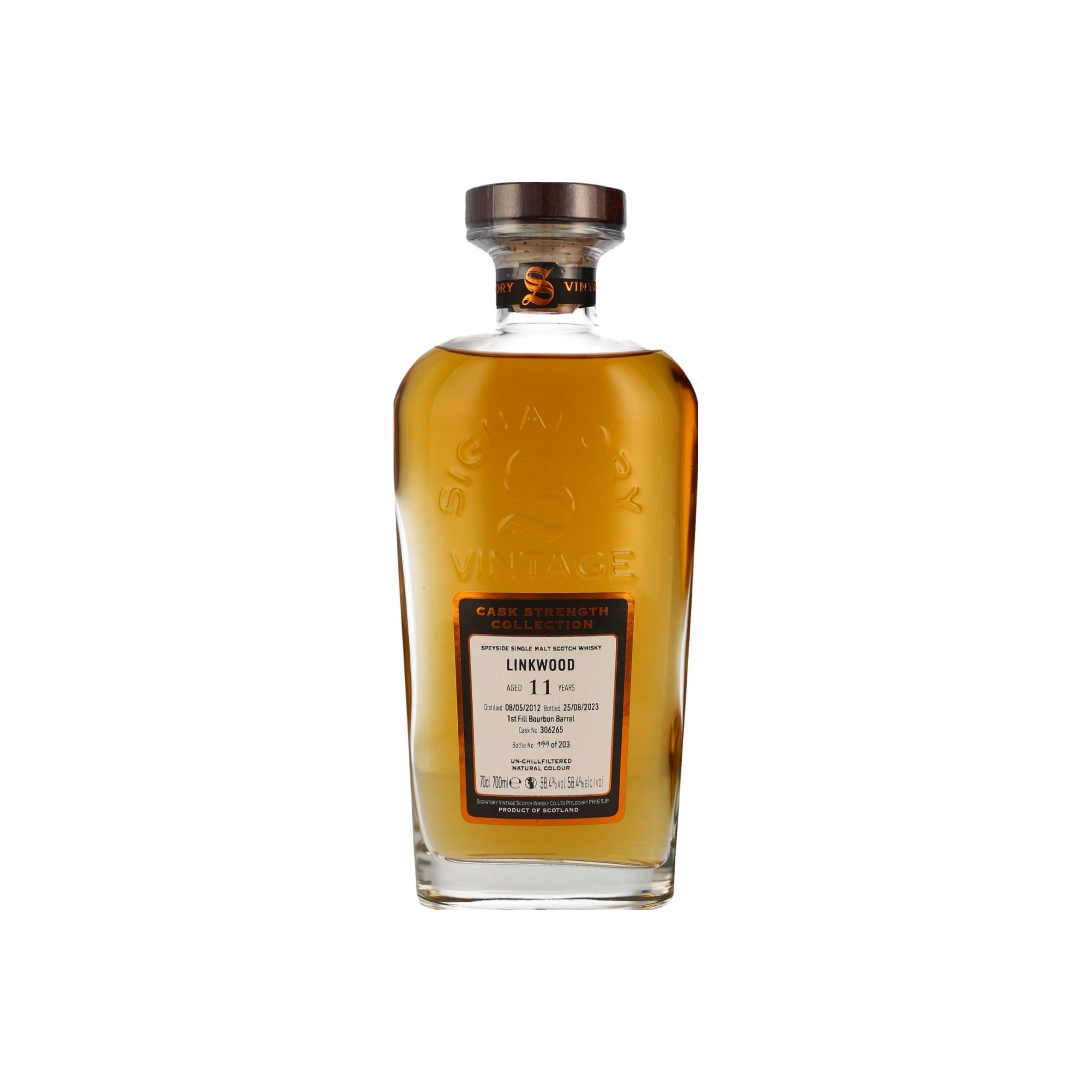 Linkwood Cask Strength Collection 2012 11 Years Single Malt Whisky