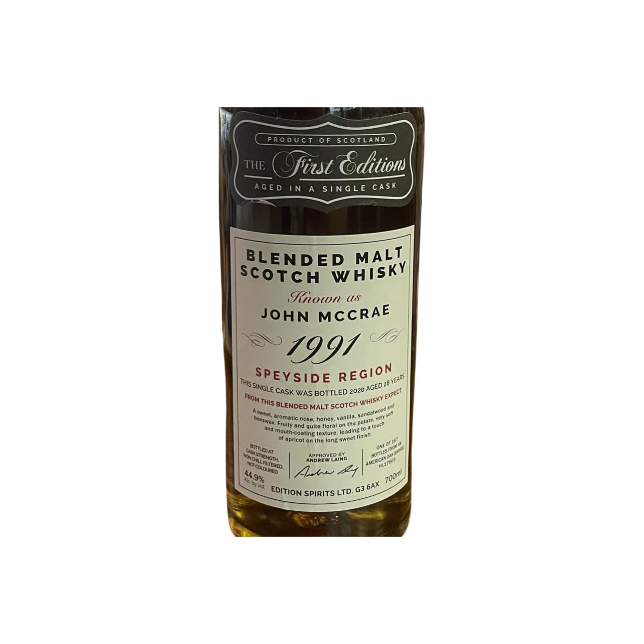 Speyside Region 1991 ED