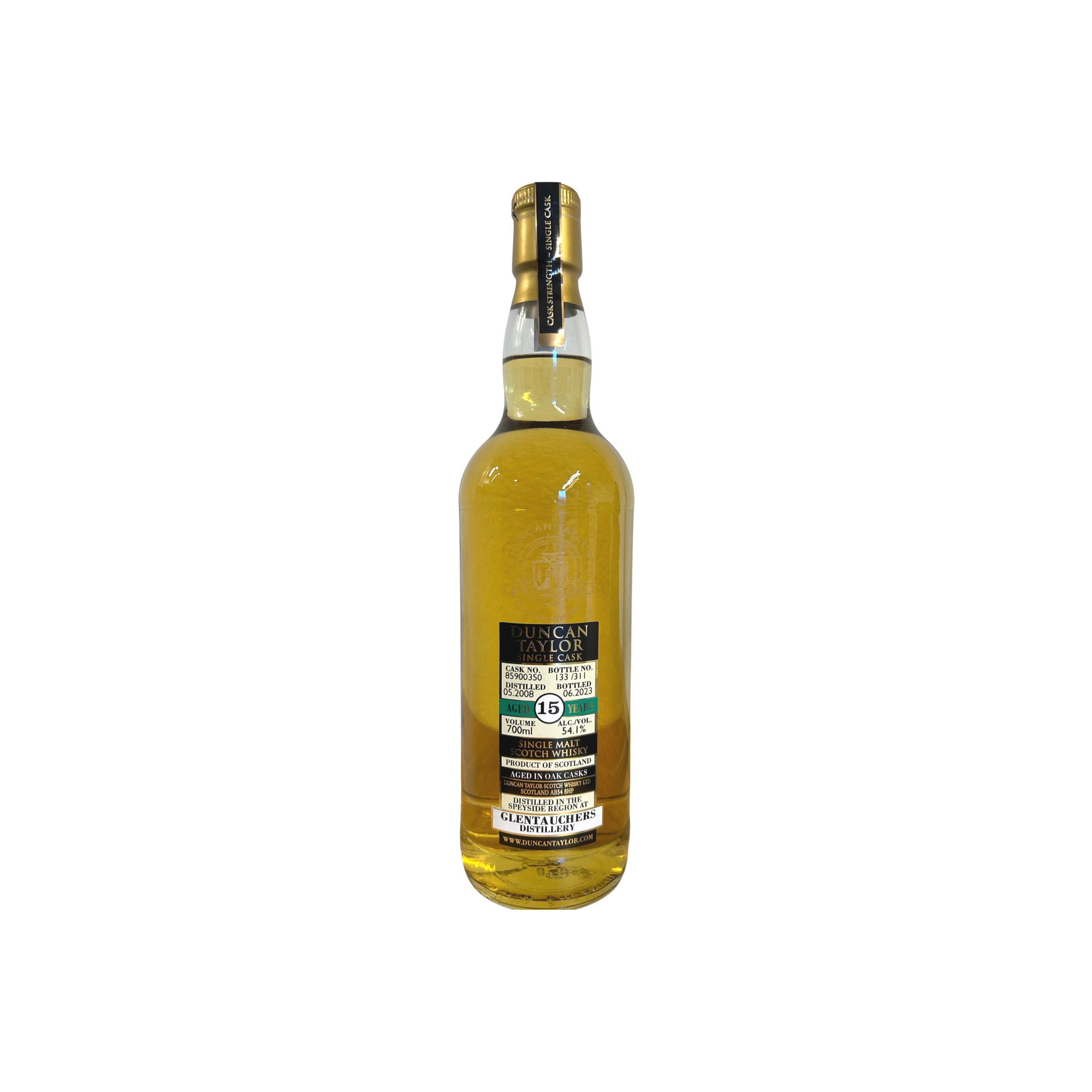 Glentauchers Single Cask 2008 15 Years Single Malt Whisky