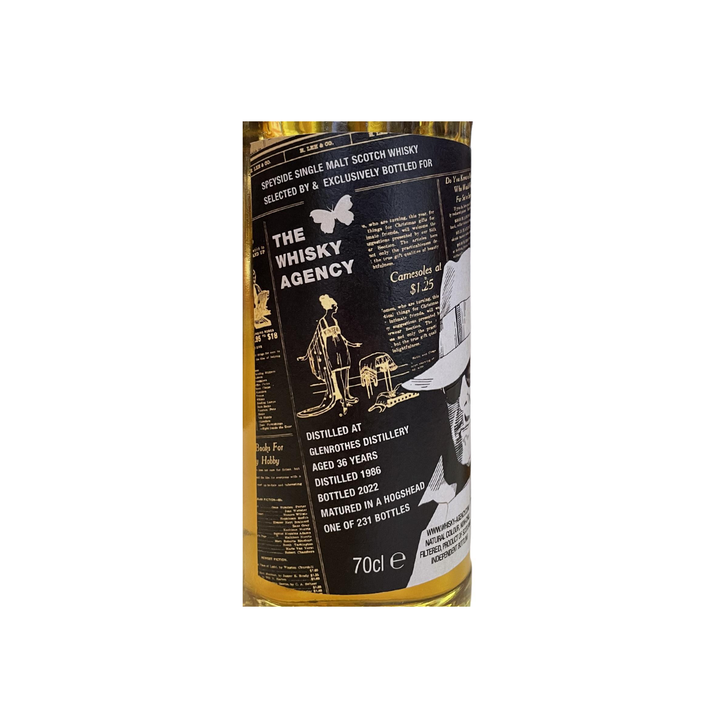 The Glenrothes 1986 36 Years Single Malt Whisky 2
