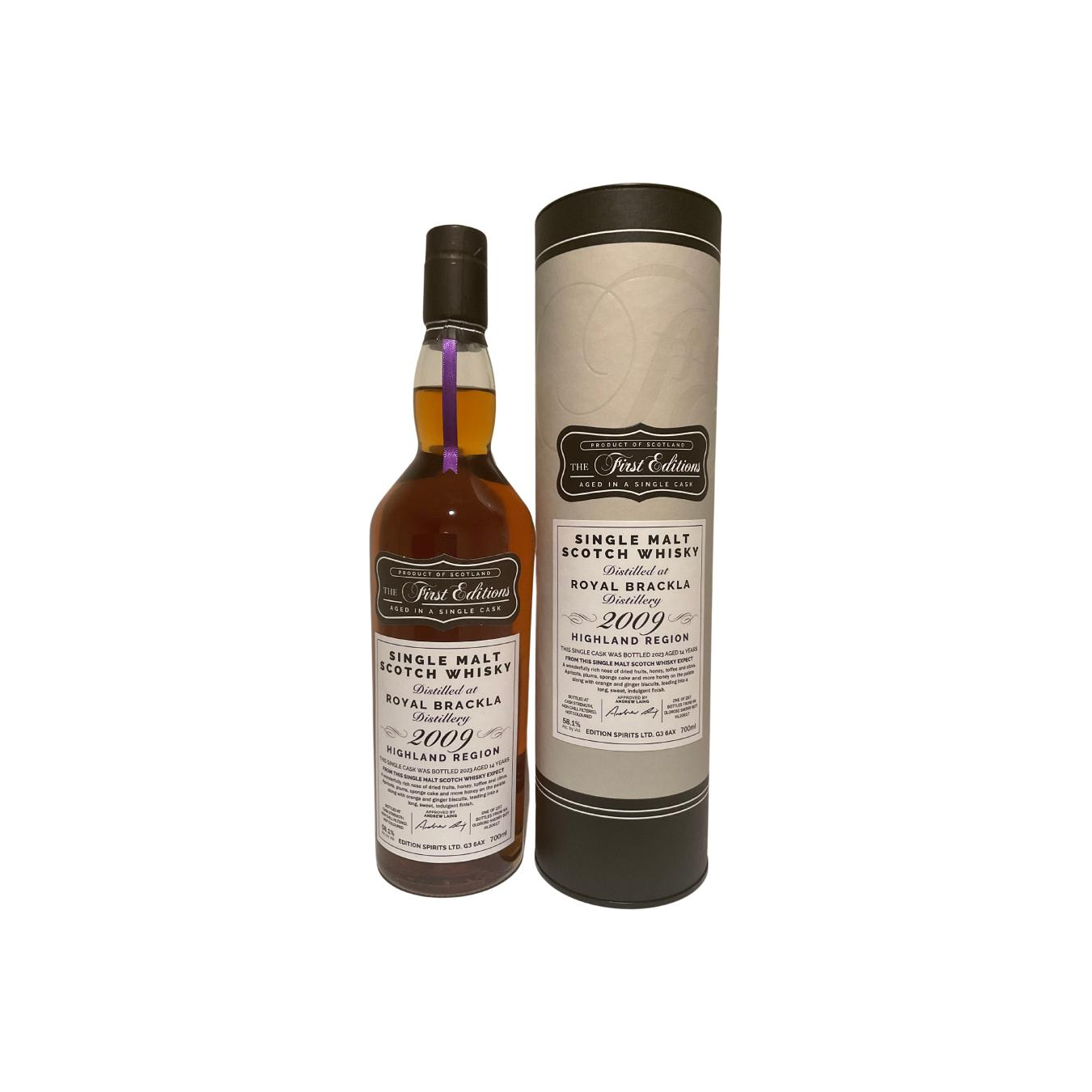 Royal Brackla The First Editions 2009 14 Years Single Malt Whisky 4