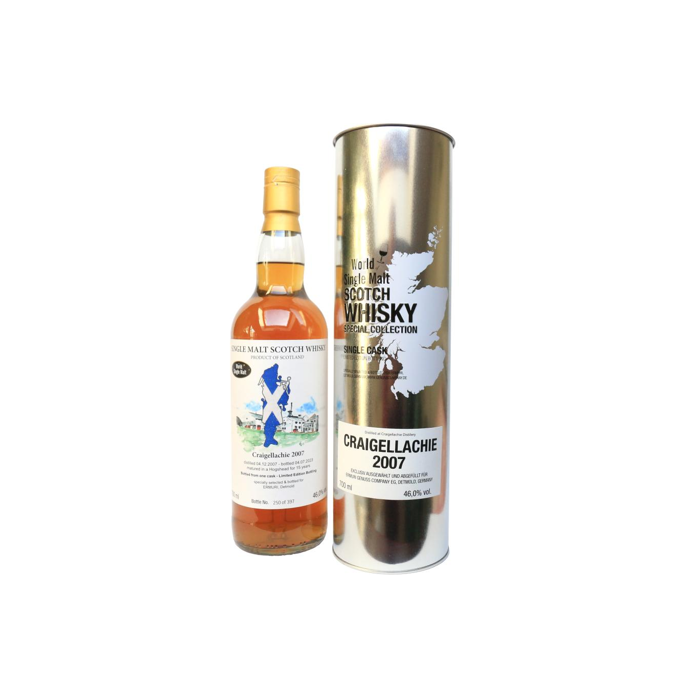 Craigellachie 2007 15 Years Single Malt Whisky 3