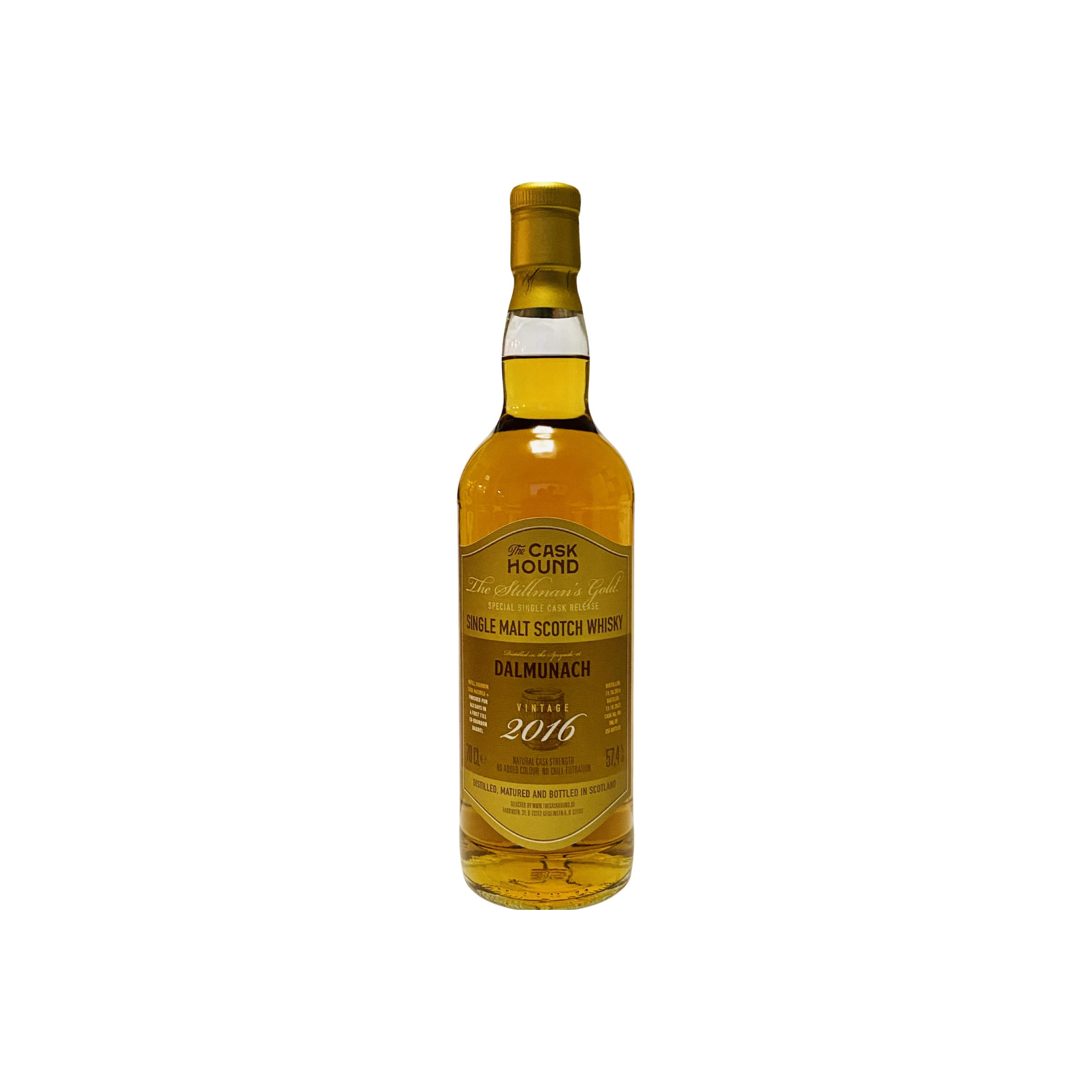 Dalmunach 2016 7 Years Single Malt Whisky