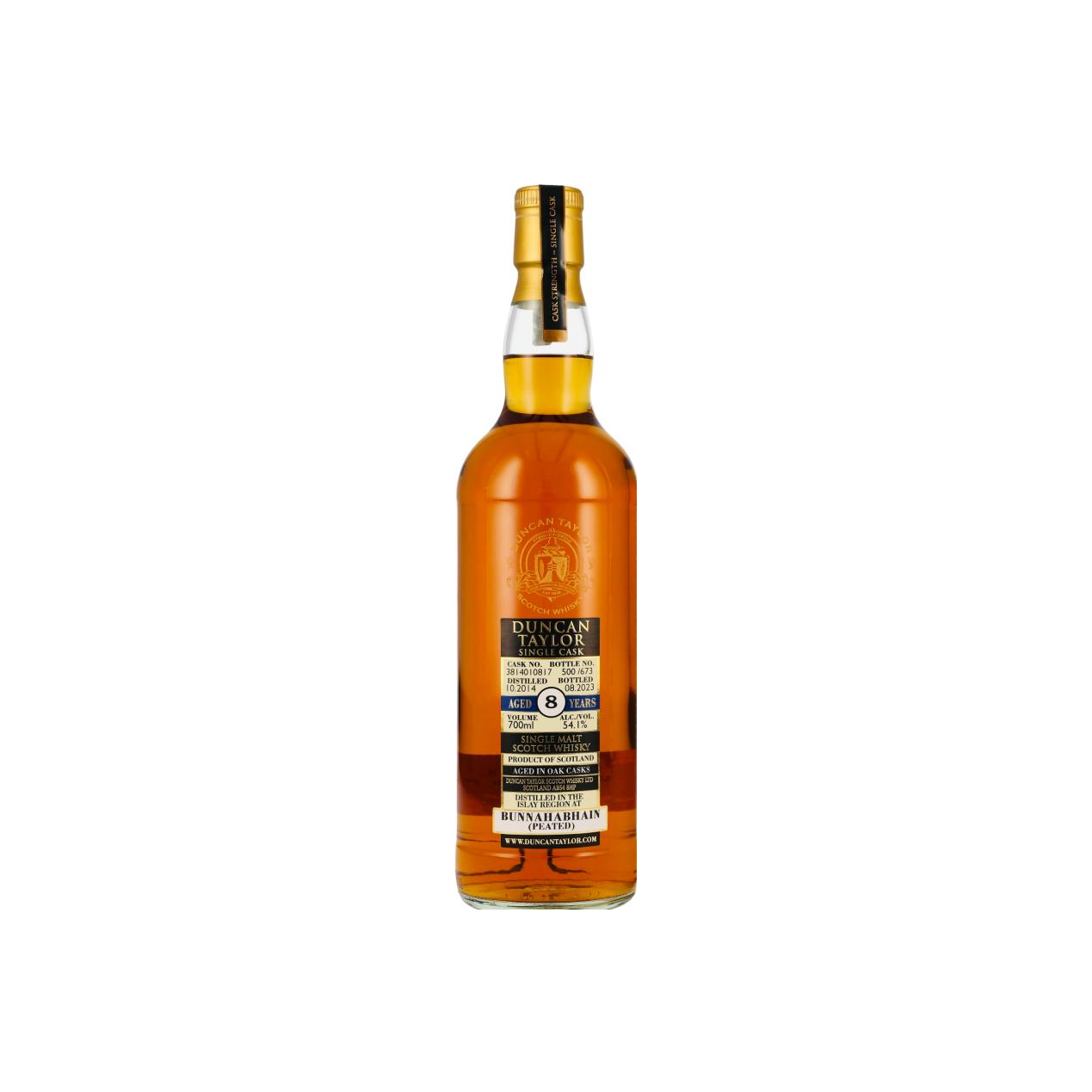 Bunnahabhain Single Cask 2014 8 Years Single Malt Whisky 2