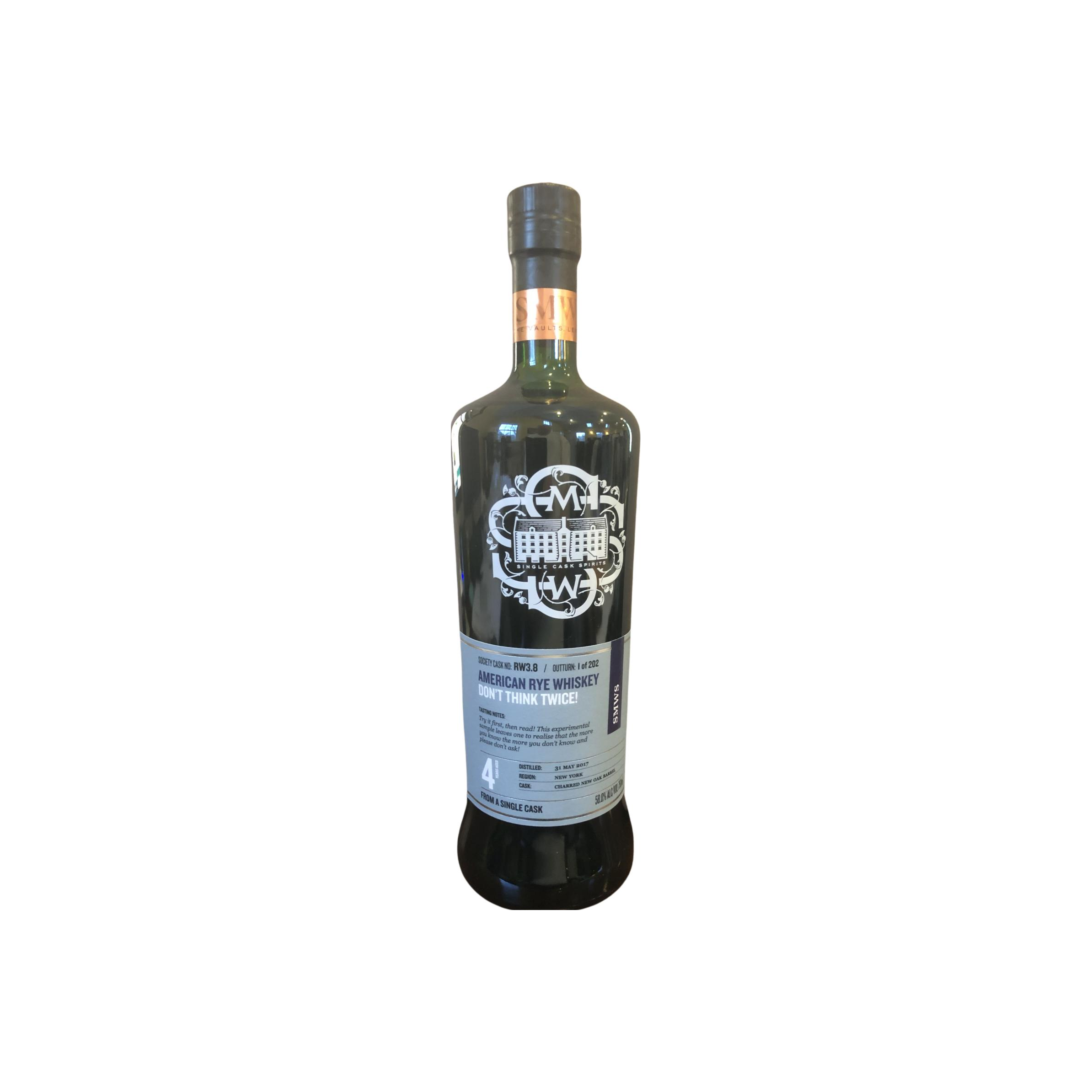 American Rye Whiskey 2017 RW3.8