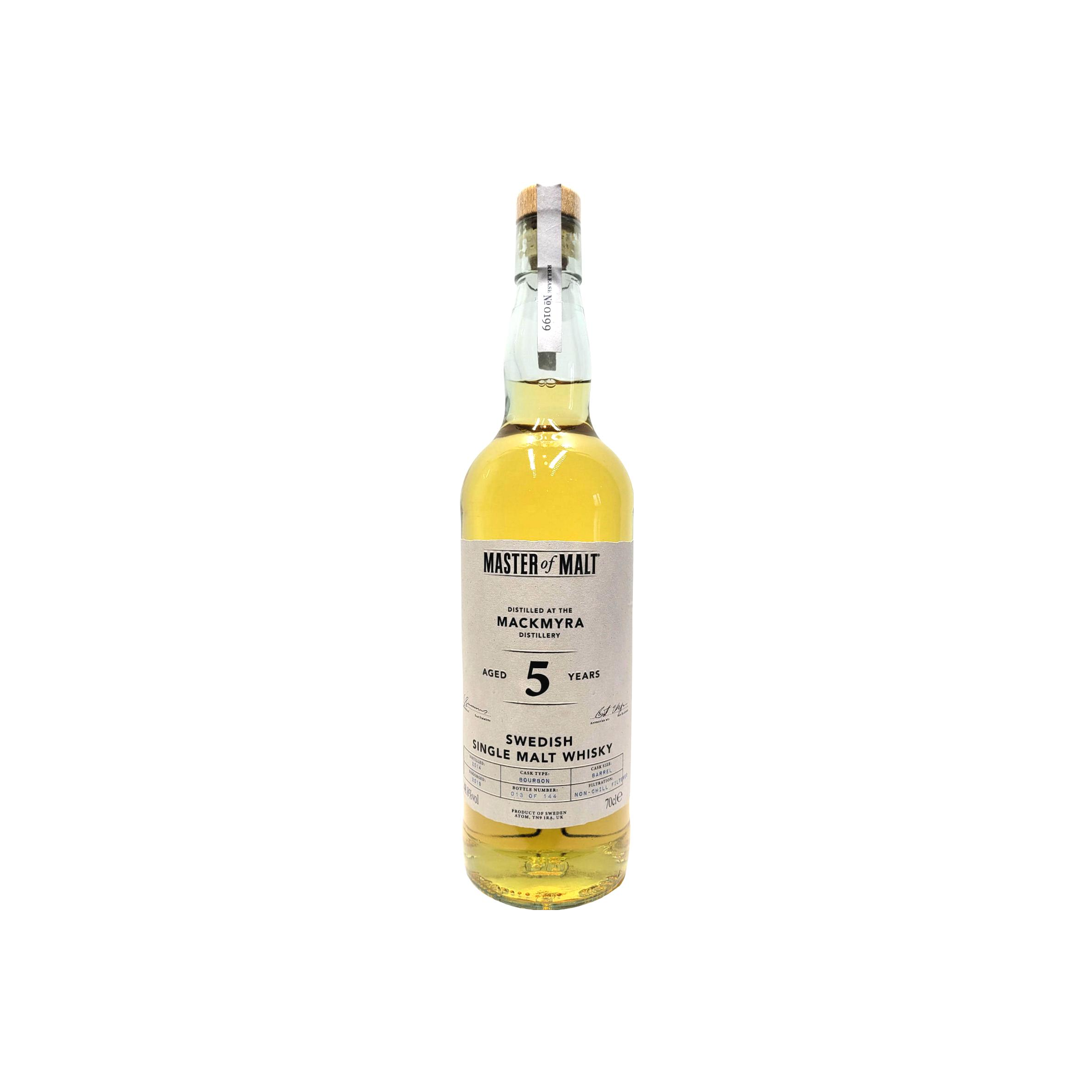 Mackmyra Single Cask 2014 5 Years Single Malt Whisky