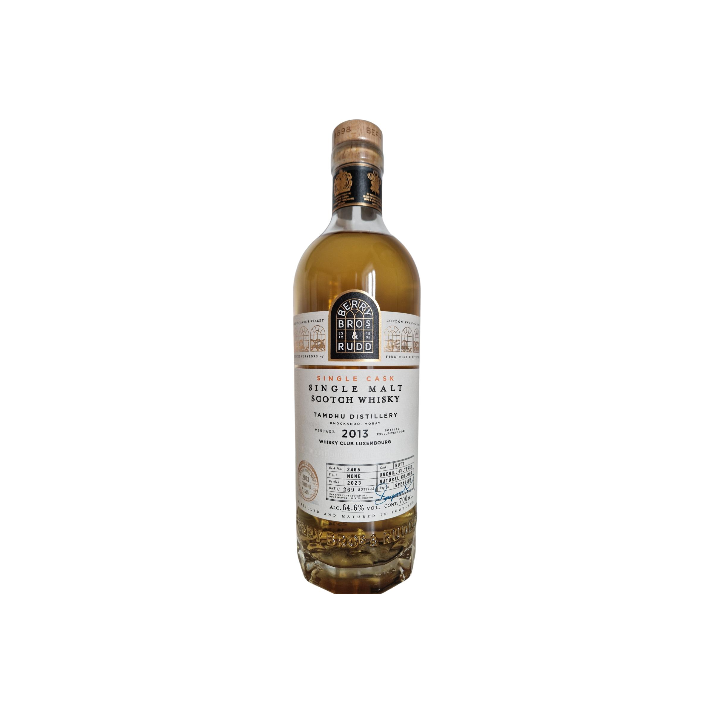 Tamdhu Single Cask 2013 10 Years Single Malt Whisky