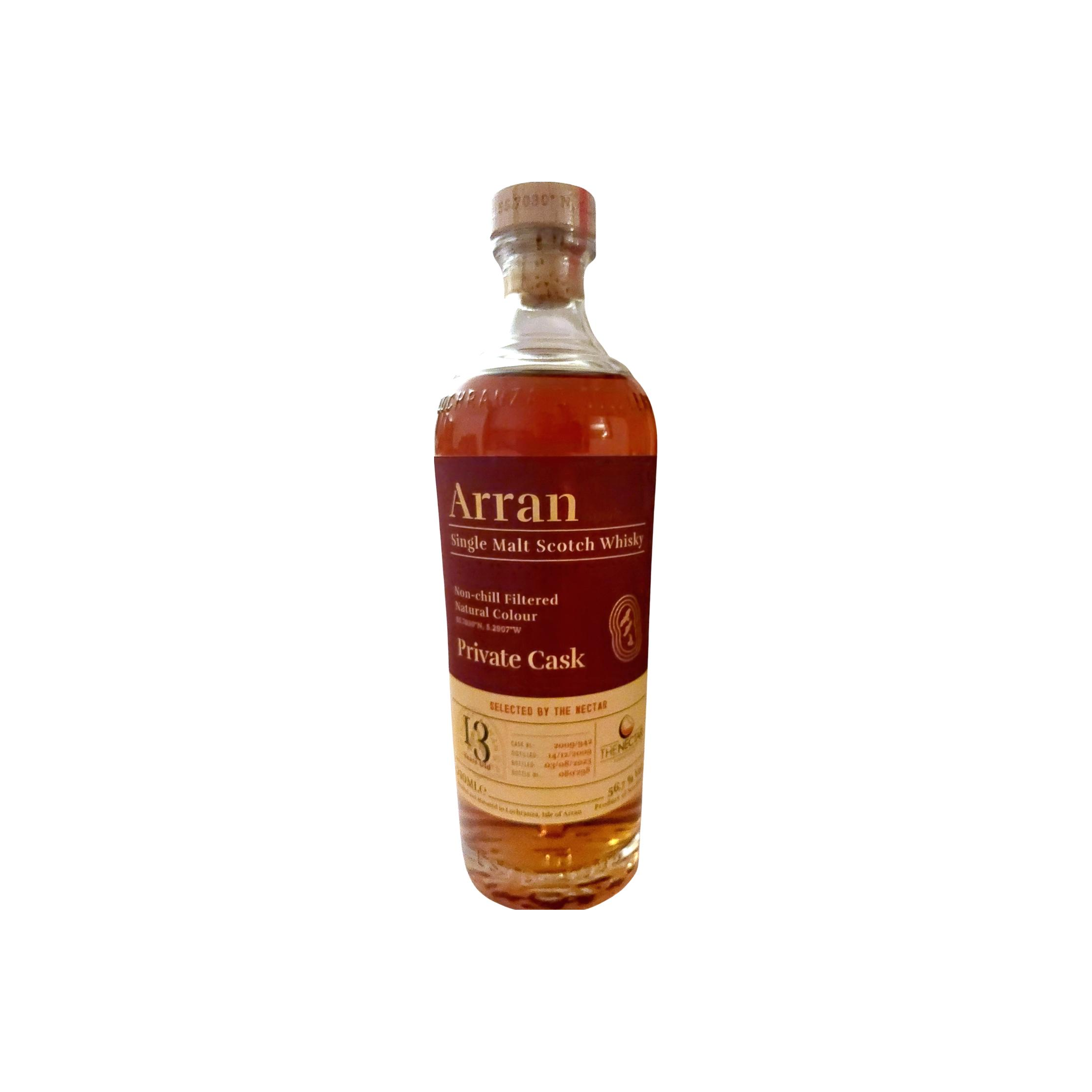 Arran Private Cask 2009 13 Years Single Malt Whisky