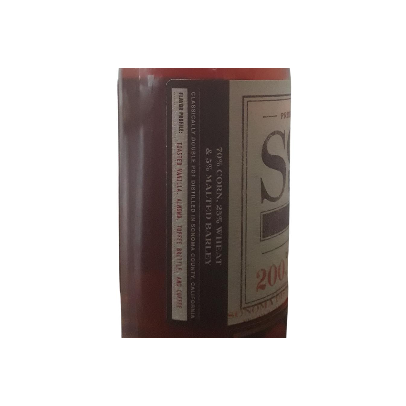 Sonoma County Bourbon Whiskey 2
