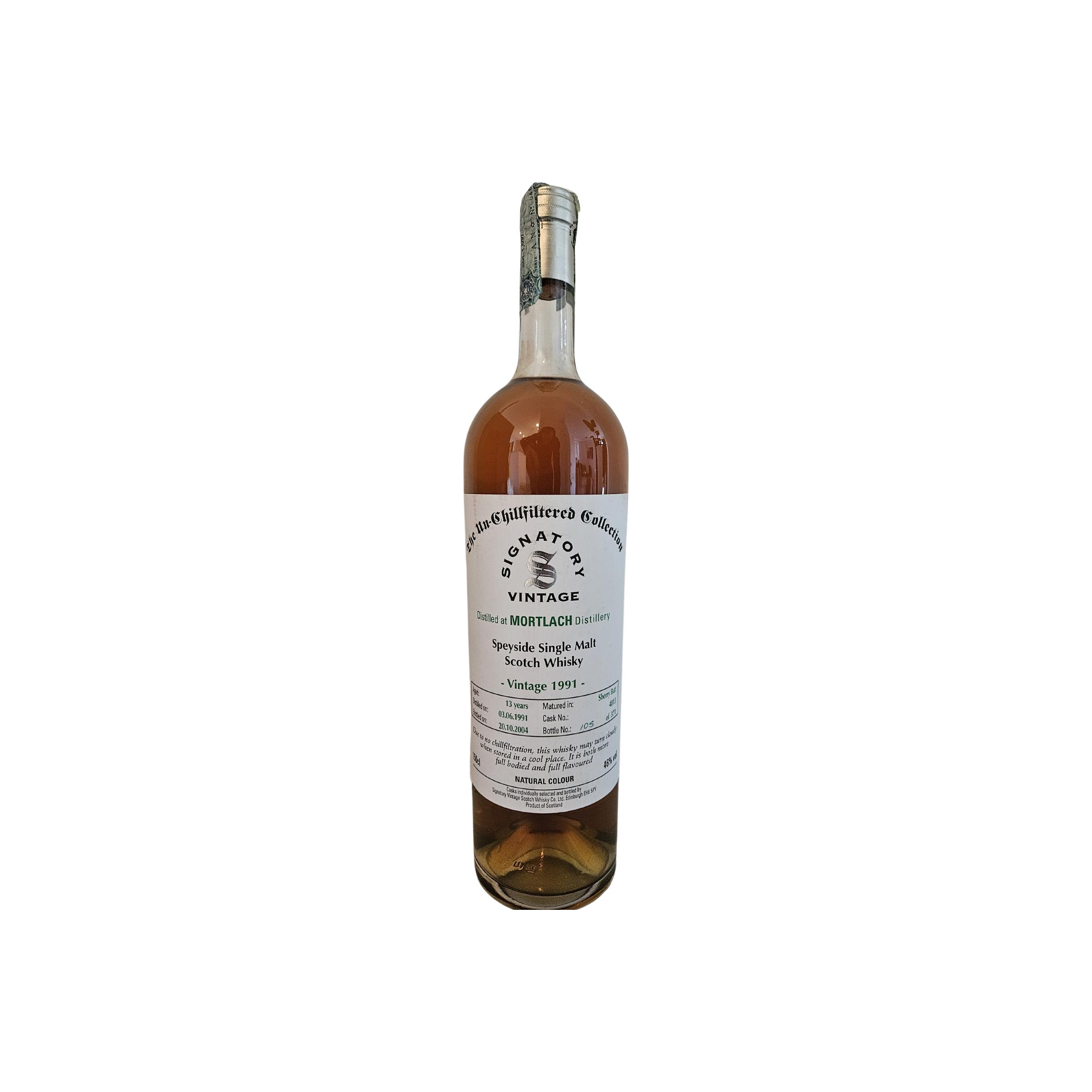 Mortlach The Un-Chillfiltered Collection 1991 13 Years Single Malt Whisky