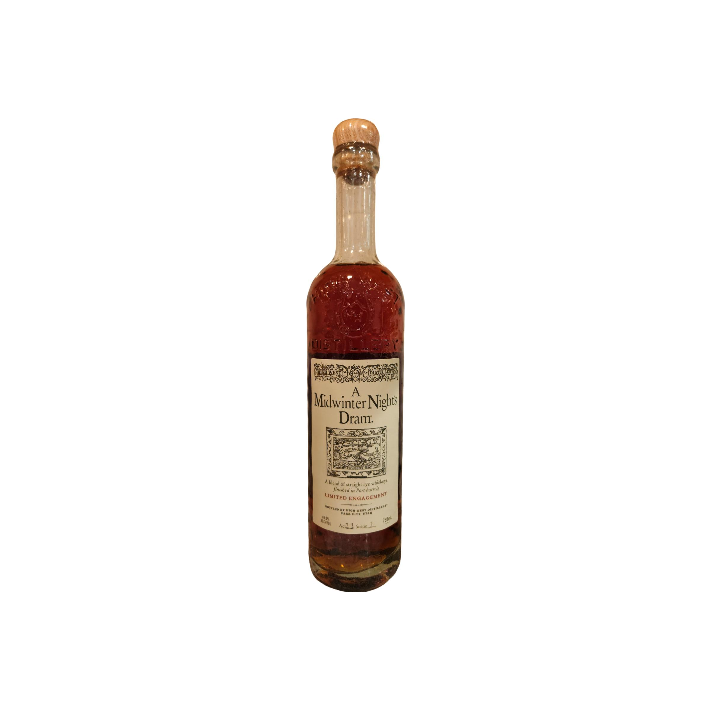 High West Rye Whisky