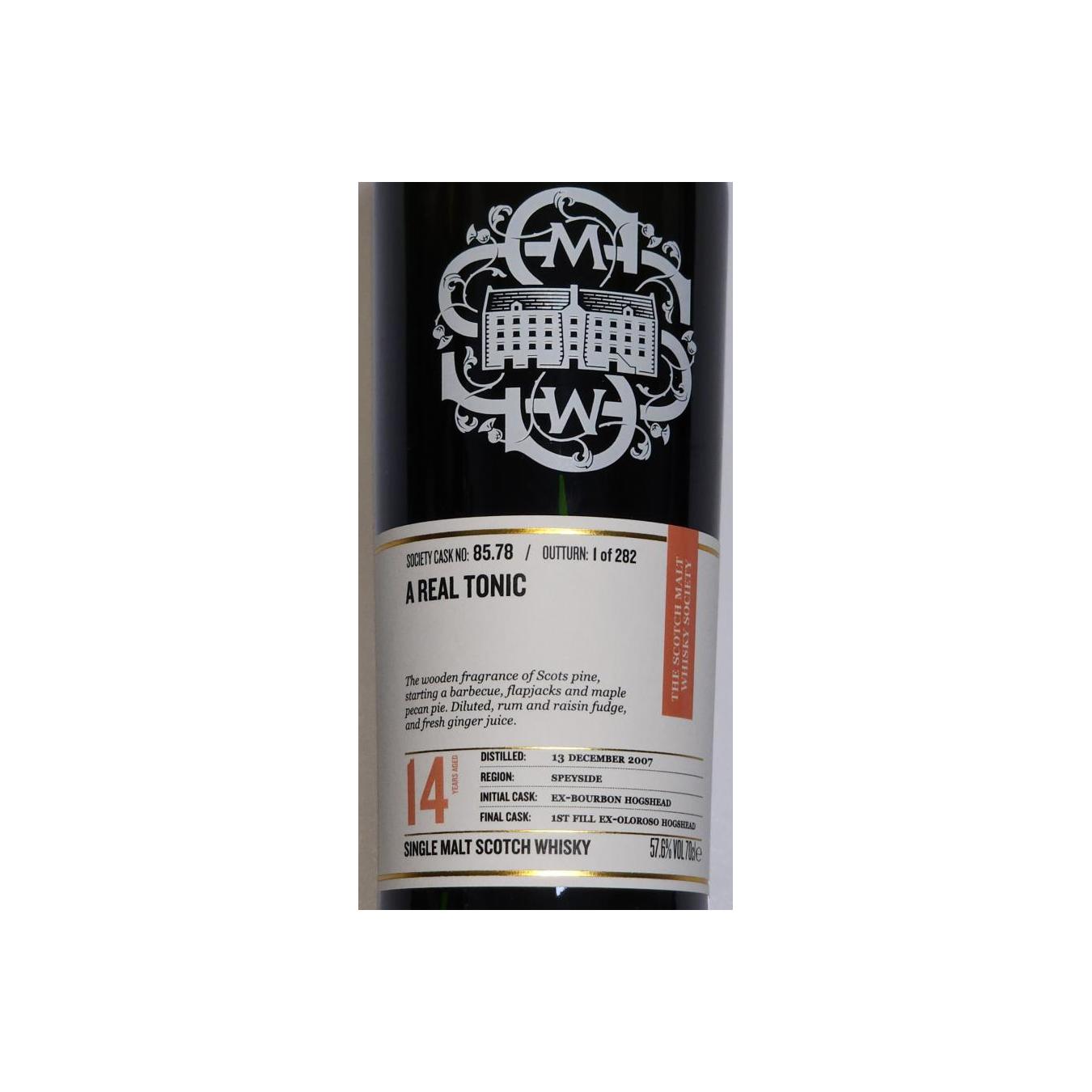 The Scotch Malt Whisky Society 2007 14 Years Single Malt Whisky 2
