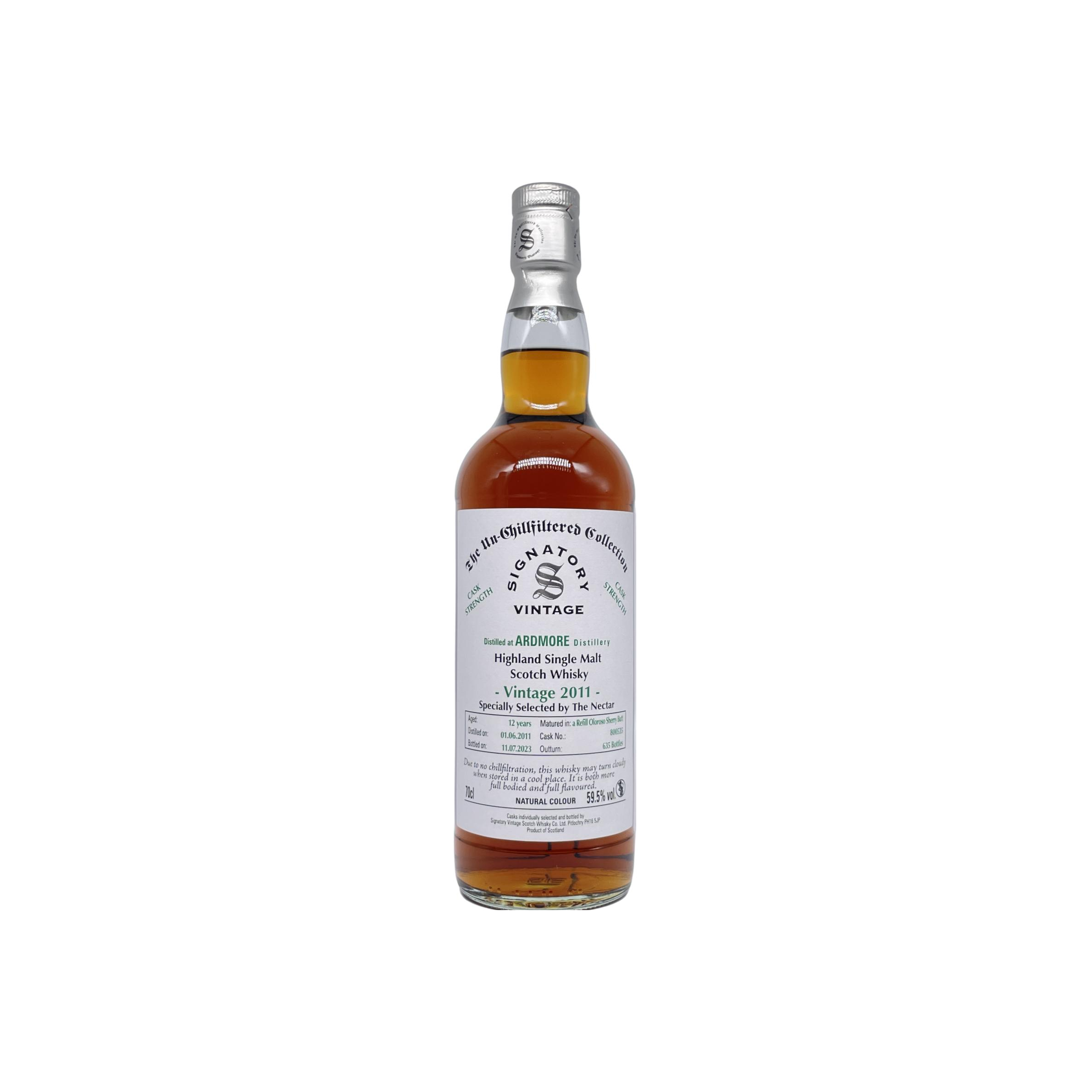 Ardmore 2011 12 Years Single Malt Whisky