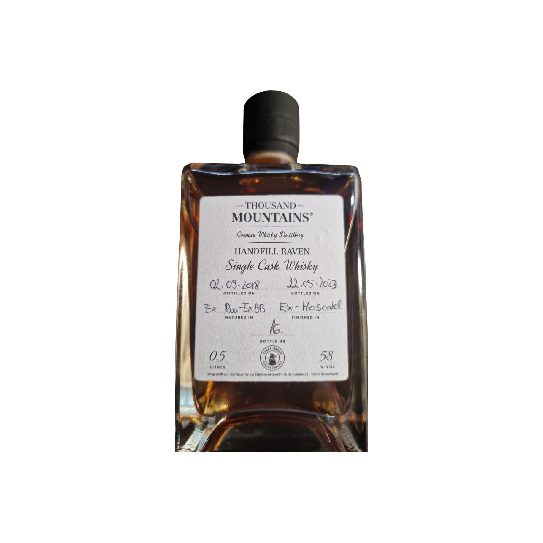 Thousand Mountains 2018 4 Years Single Malt Whisky