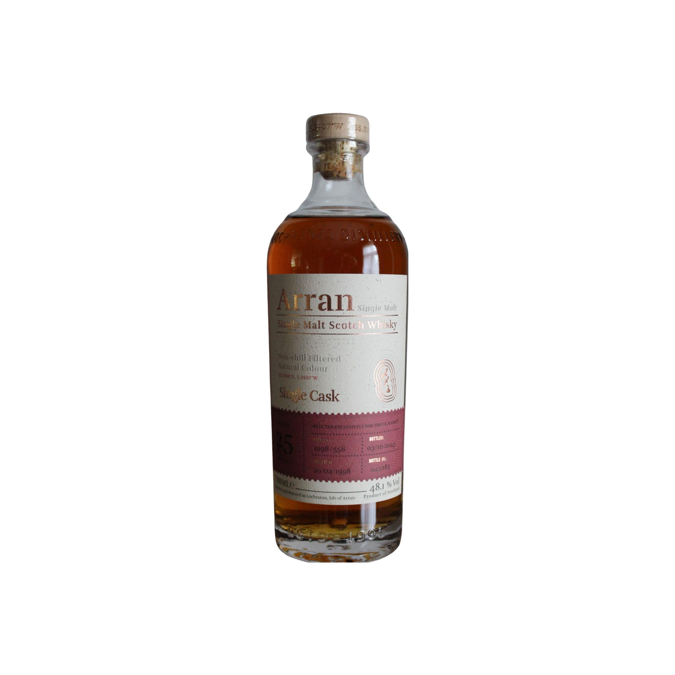 Arran Single Cask 1998 25 Years Single Malt Whisky