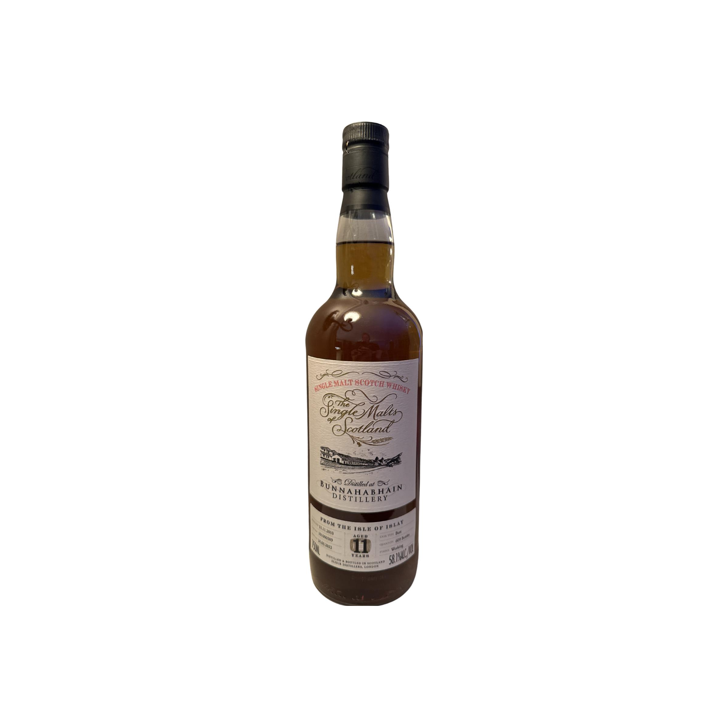 Bunnahabhain The Single Malts of Scotland 2010 11 Years Single Malt Whisky