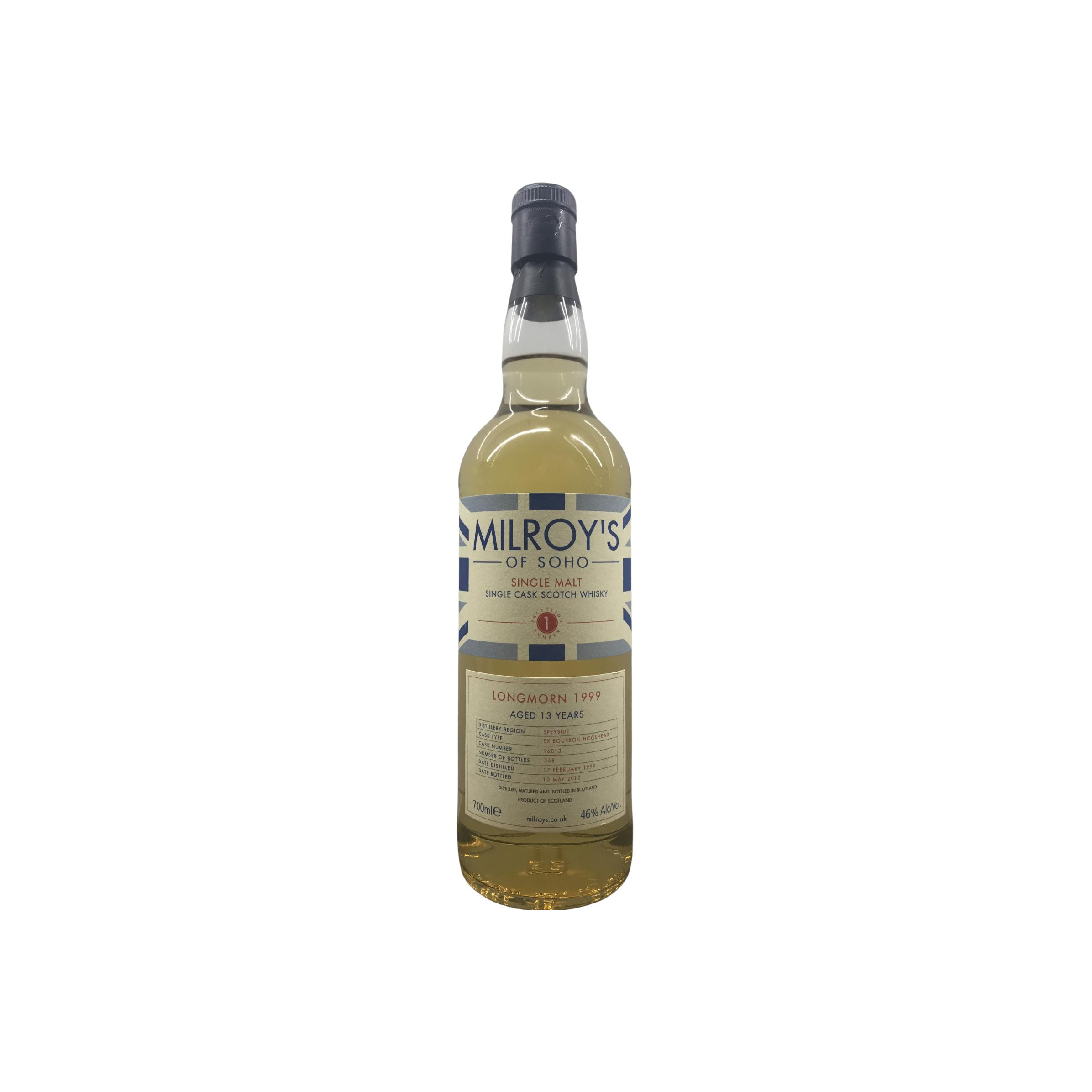 Longmorn Single Cask 1999 13 Years Single Malt Whisky