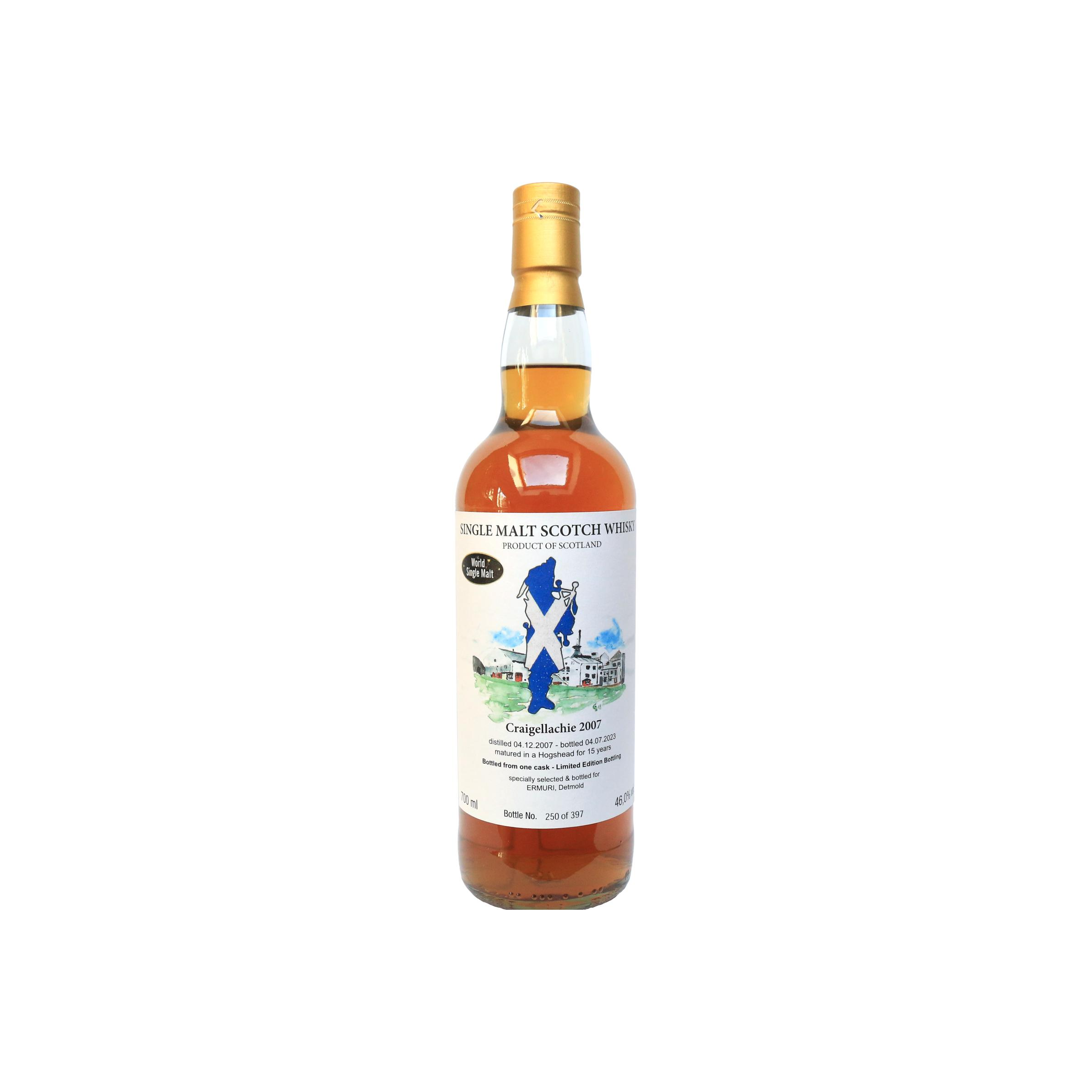 Craigellachie 2007 15 Years Single Malt Whisky