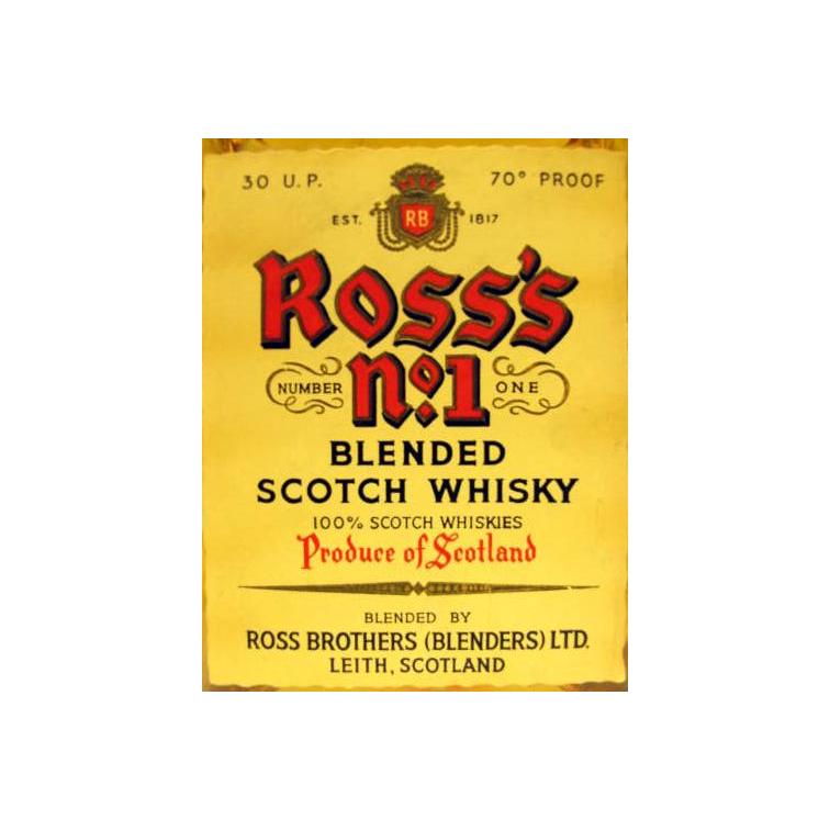 Blended Scotch Whisky Ross's N° 1 RoBro