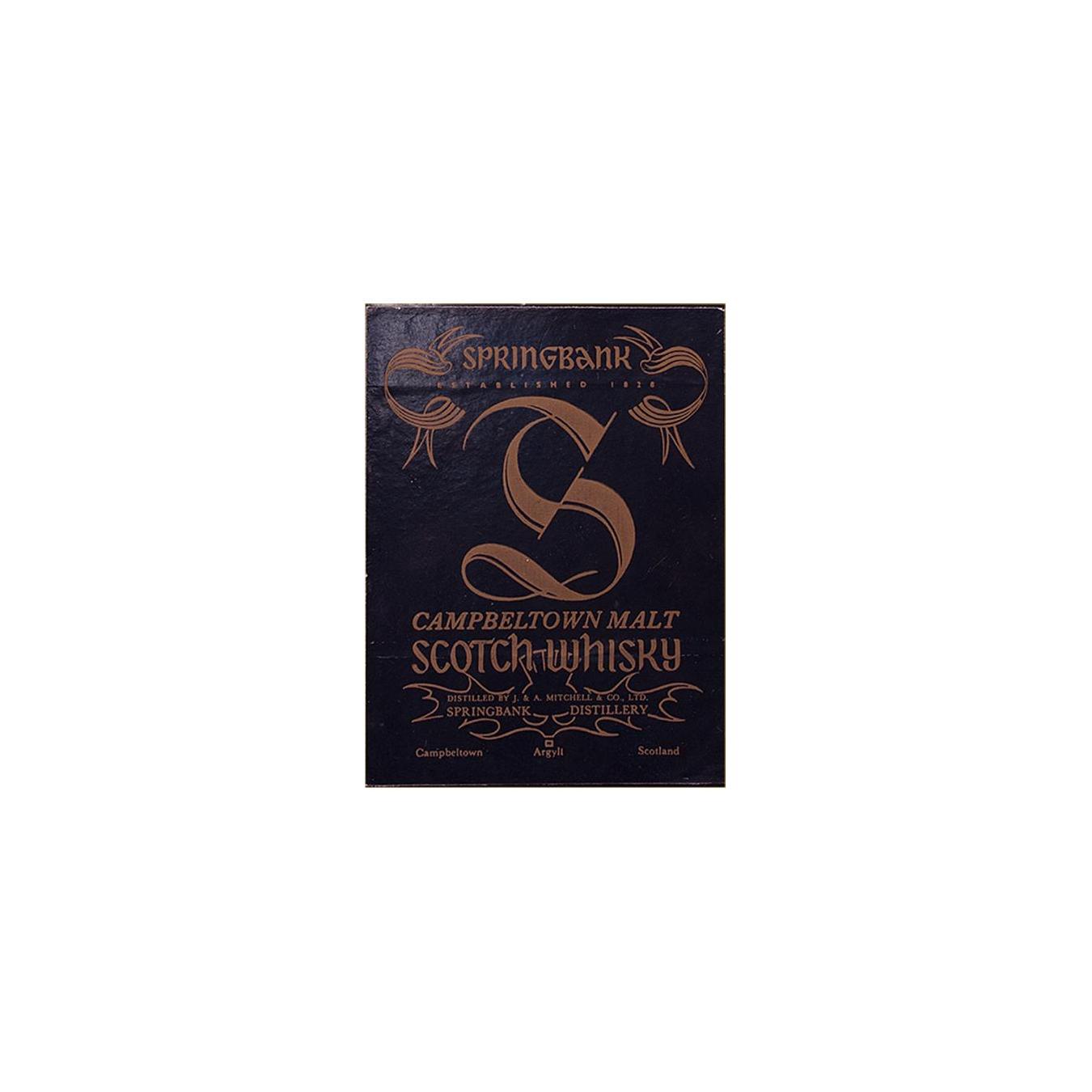 Springbank 8 Years Single Malt Whisky