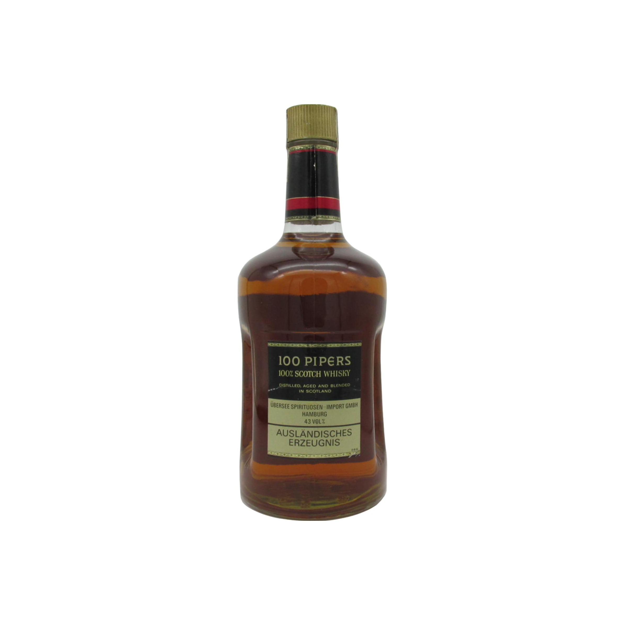 100 Pipers De Luxe Scotch Whisky 2