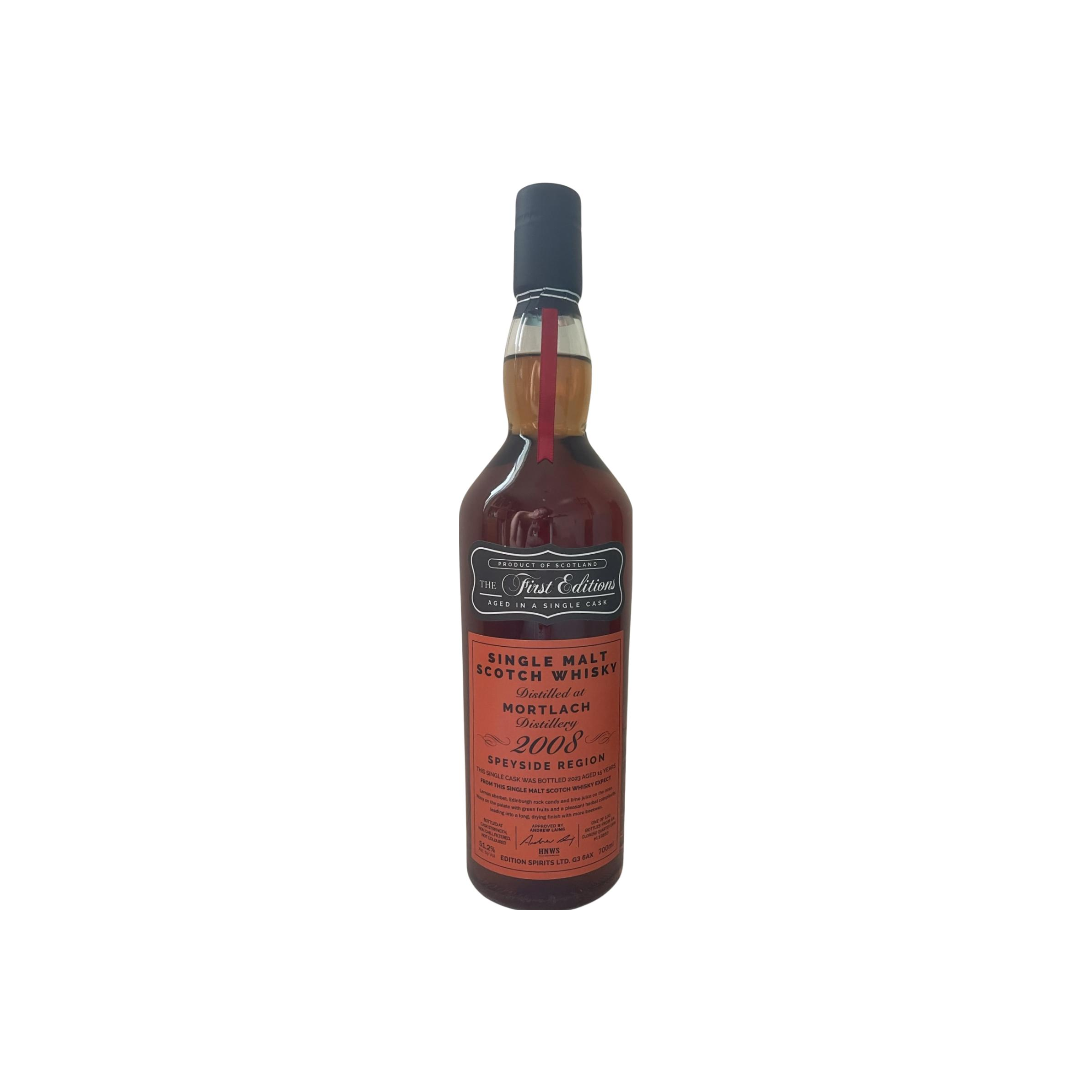 Mortlach The First Editions 2008 15 Years Single Malt Whisky