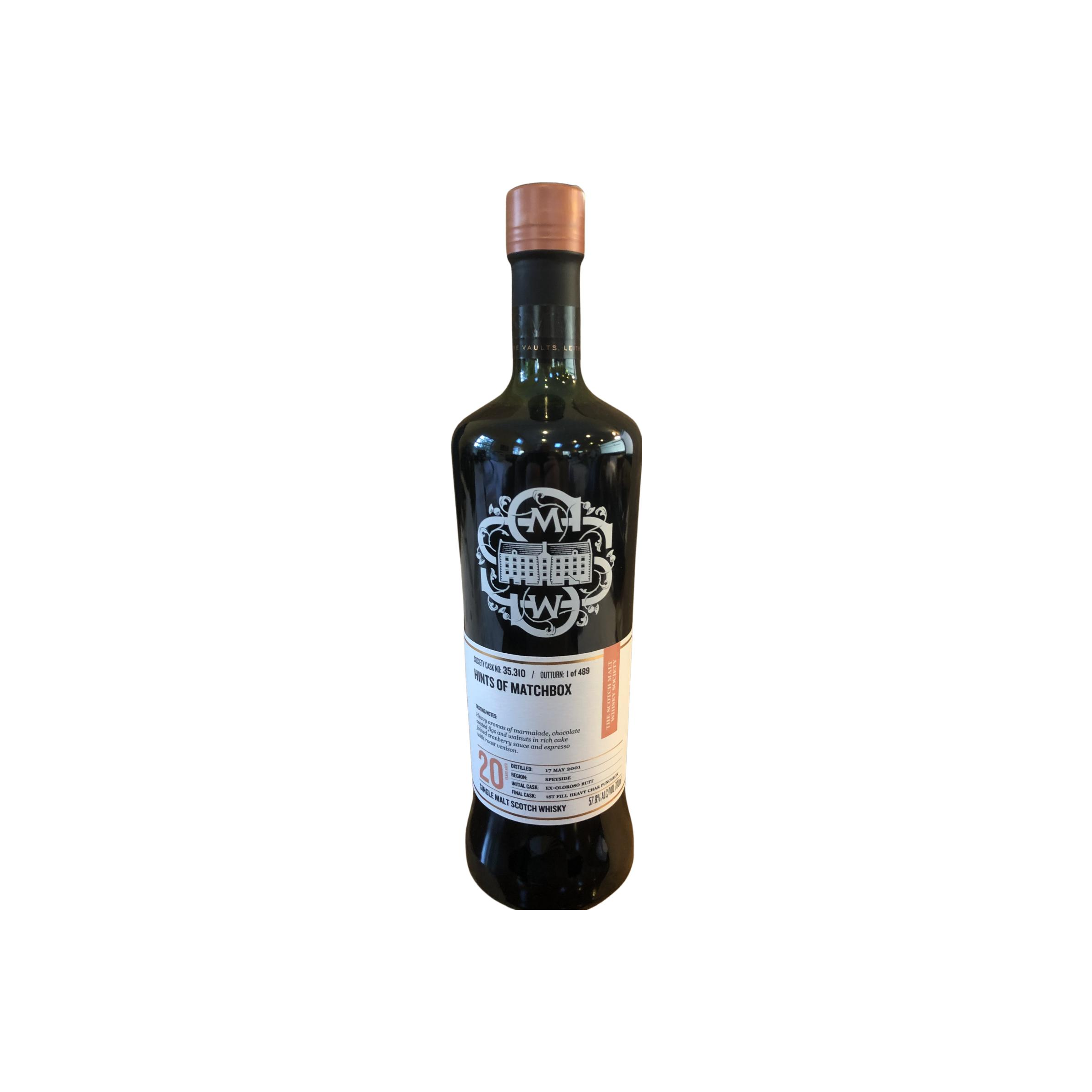 Glen Moray 2001 20 Years Single Malt Whisky