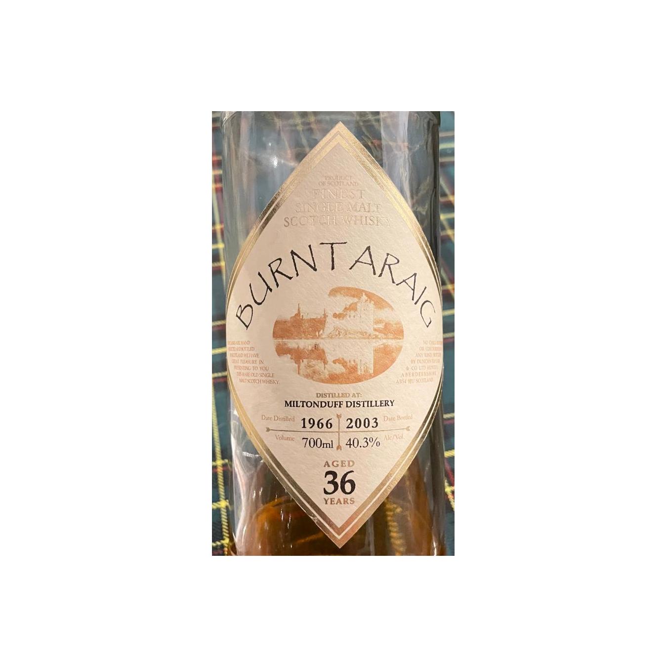 Miltonduff 1966 36 Years Single Malt Whisky