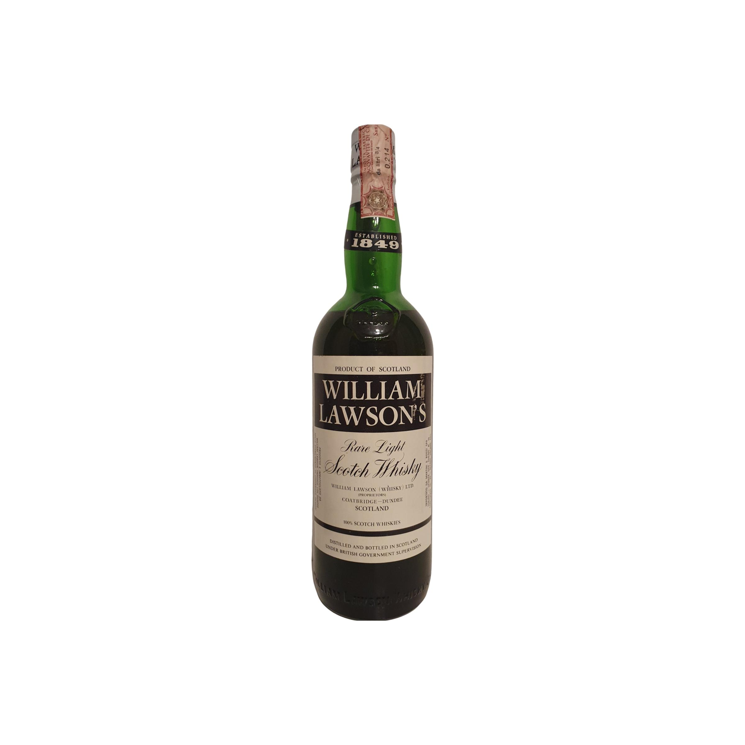 William Lawson's Rare Light Scotch Whisky