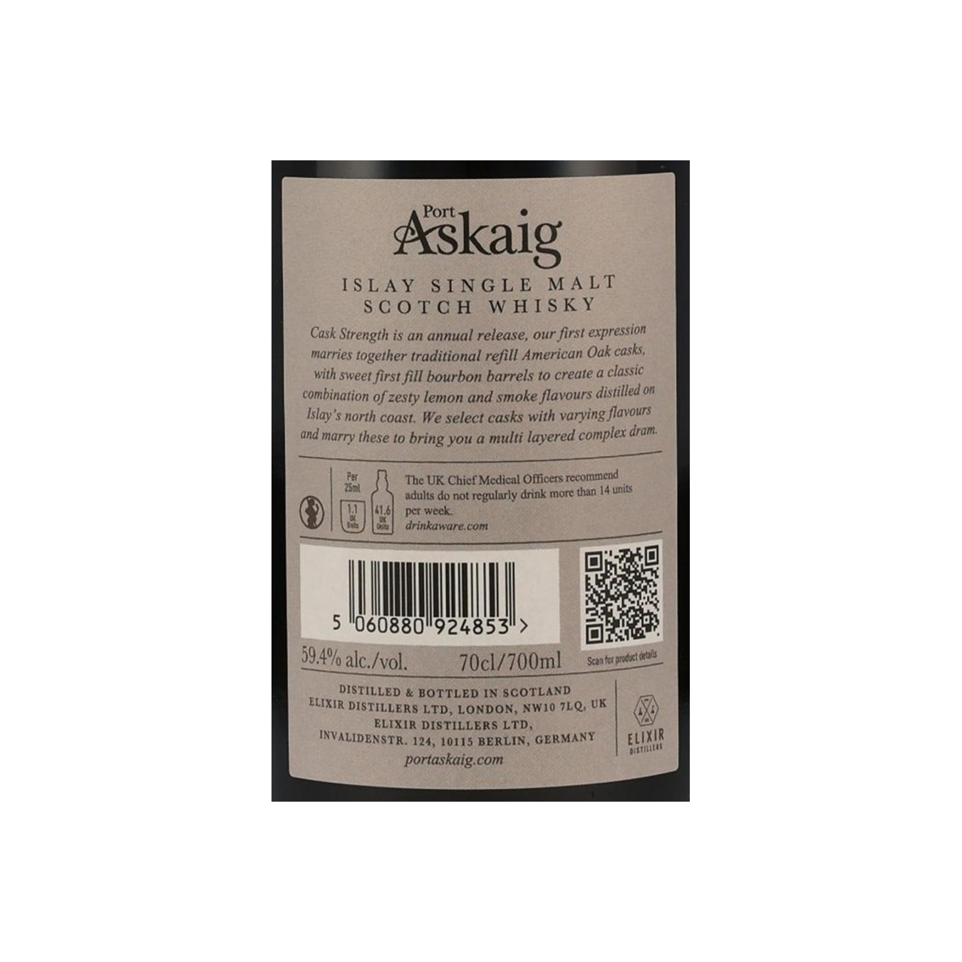 Port Askaig Cask Strength EID 3