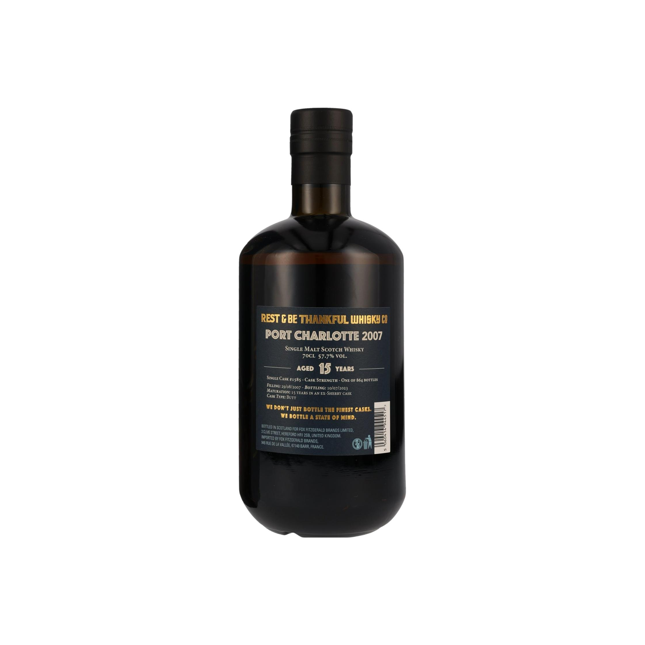Bruichladdich 2007 15 Years Single Malt Whisky