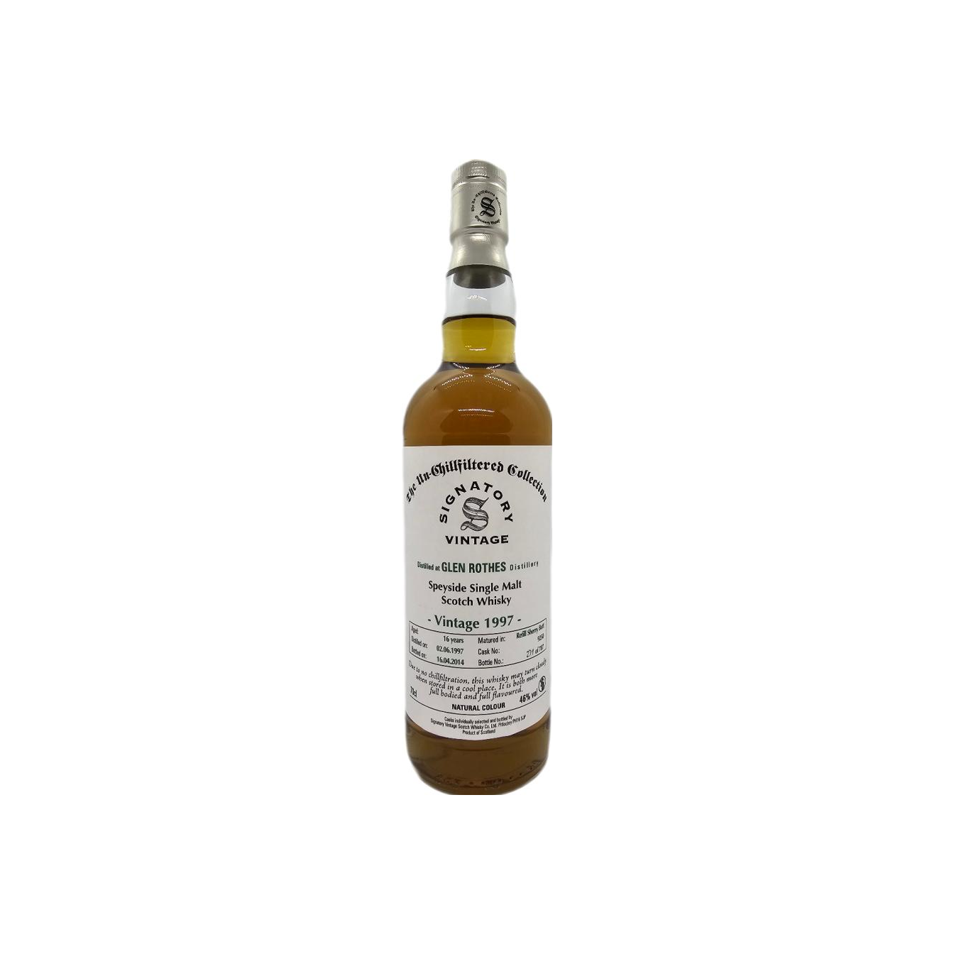 The Glenrothes The Un-Chillfiltered Collection 1997 16 Years Single Malt Whisky