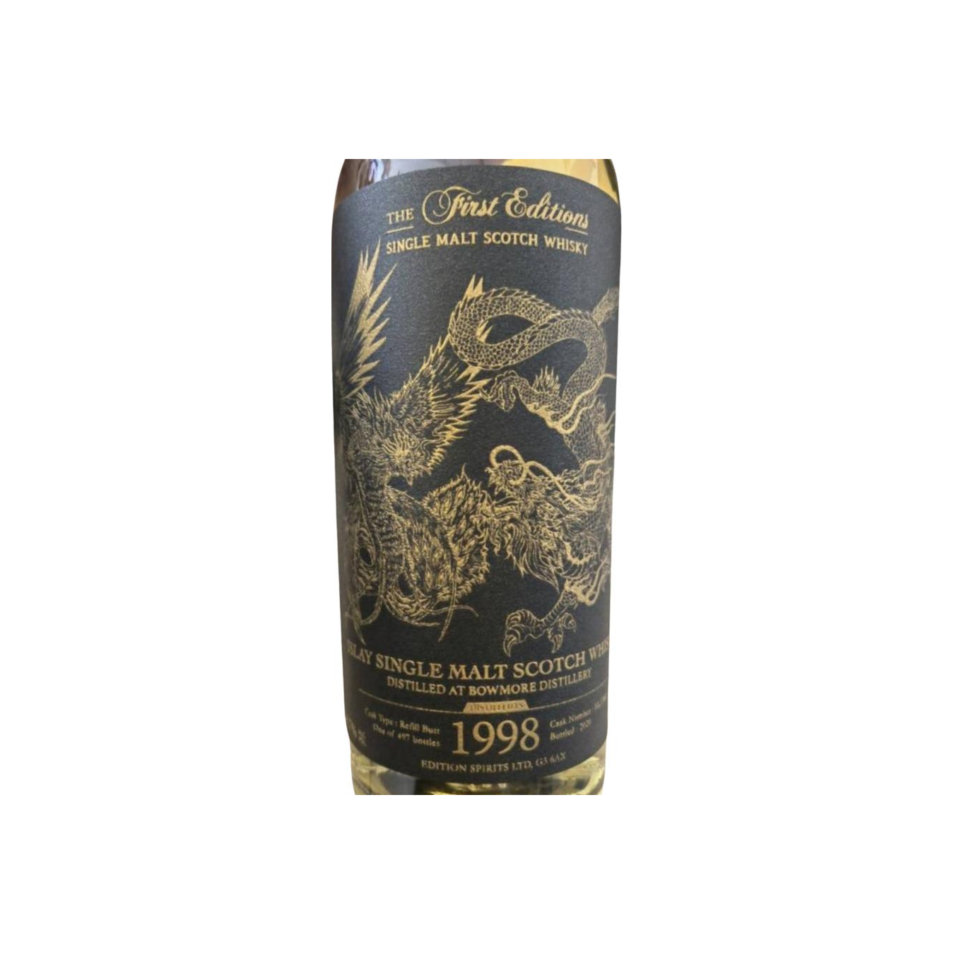 Bowmore 1998 21 Years Single Malt Whisky