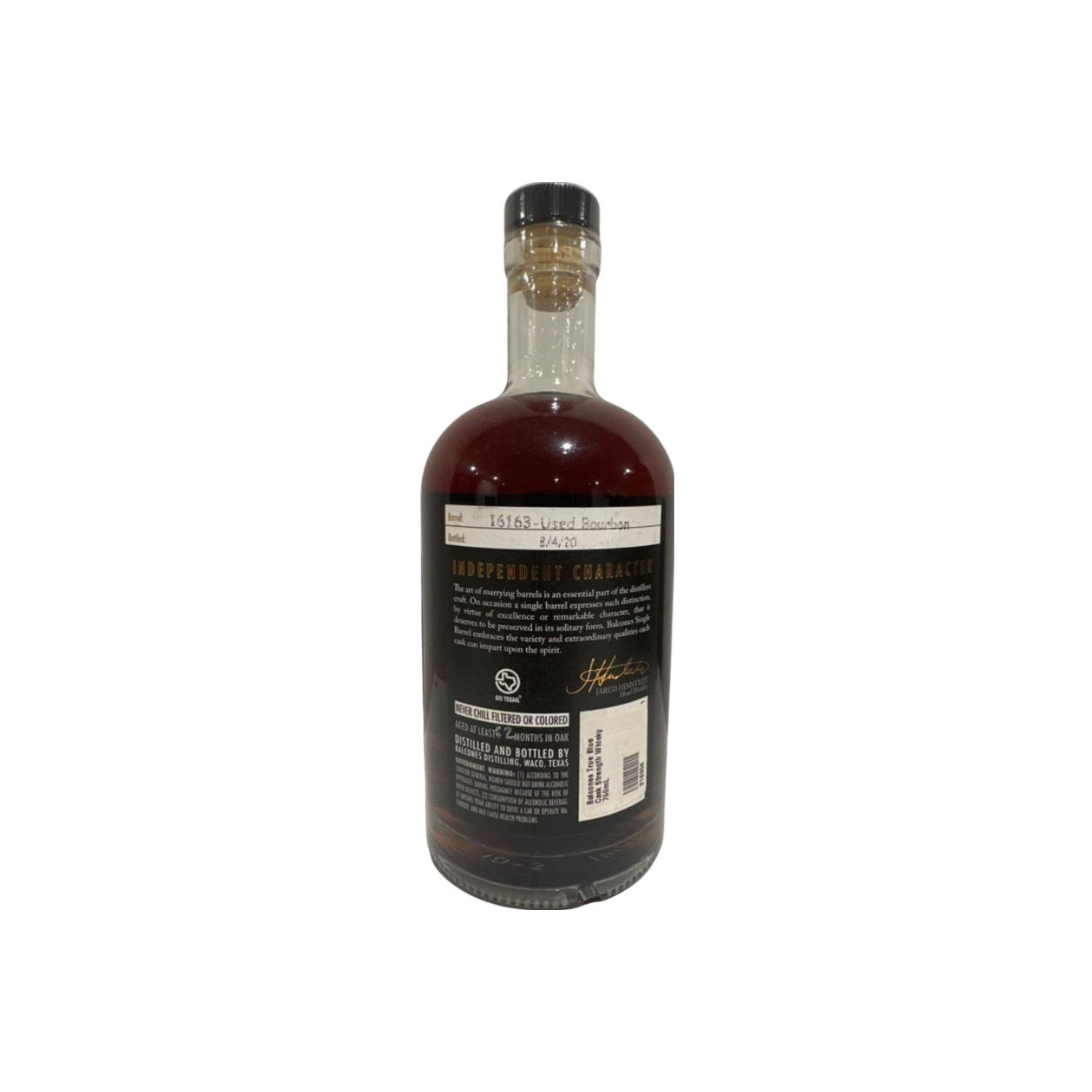 Balcones 5 Years Corn Whisky 3