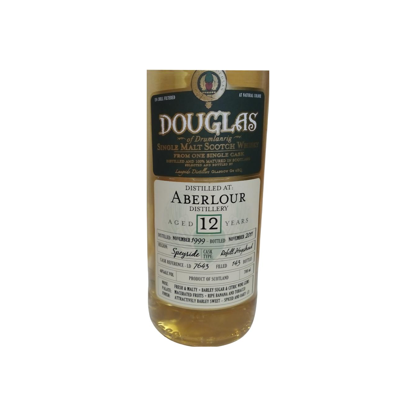 Aberlour 1999 12 Years Single Malt Whisky