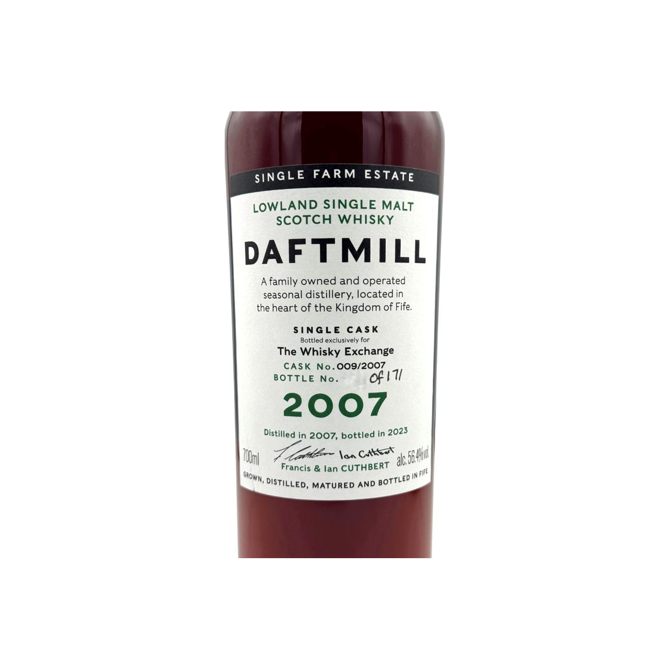 Daftmill 2007 Single Malt Whisky 2