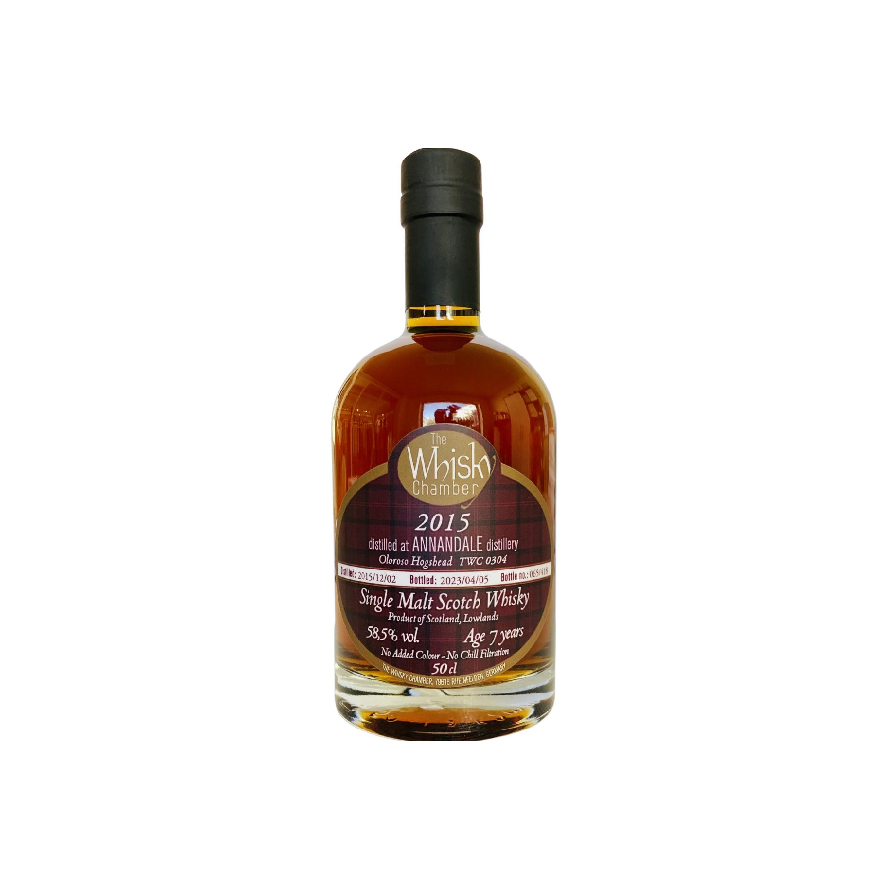 Annandale 2015 7 Years Single Malt Whisky
