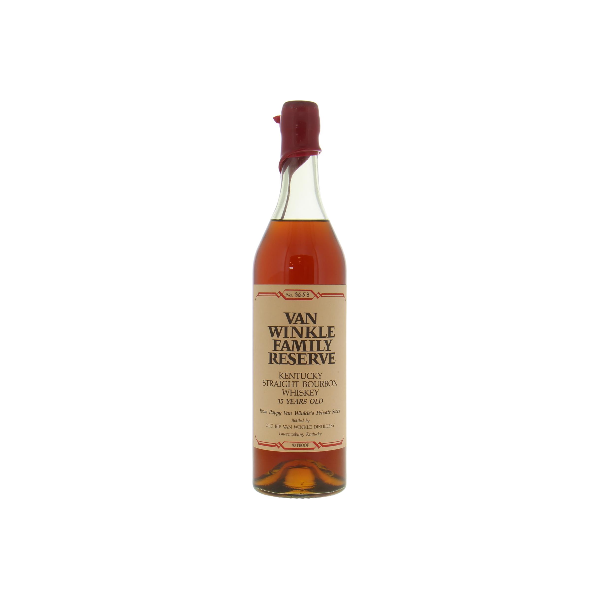 Pappy Van Winkle's 15 Years Bourbon Whisky