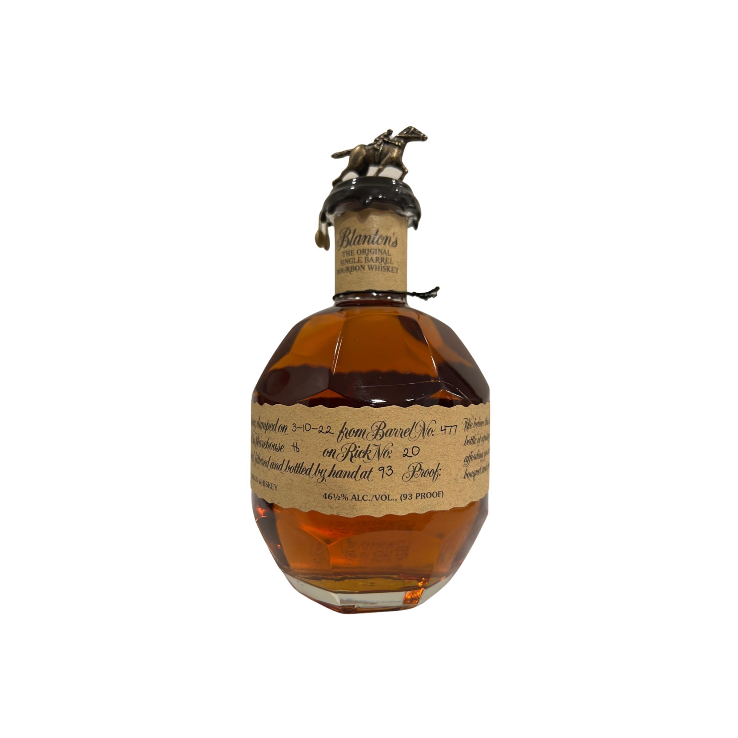 Blanton's Single Barrel Bourbon Whiskey Bourbon Whisky
