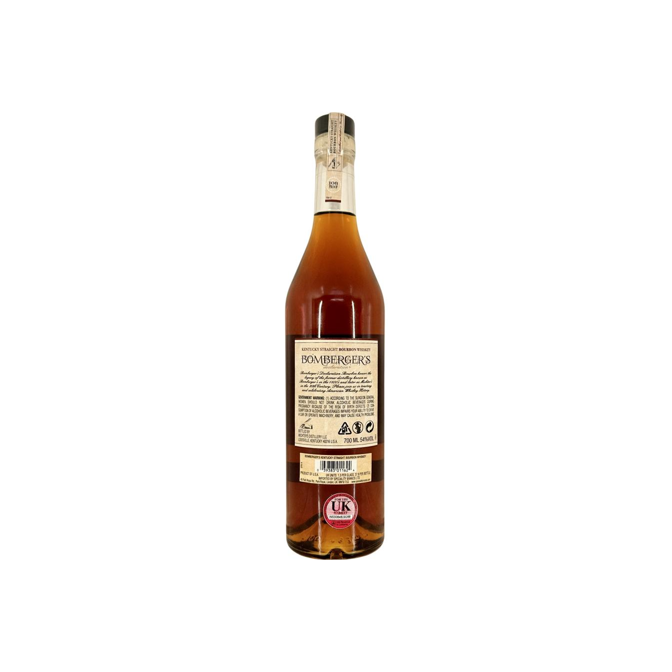 Bomberger's Kentucky Straight Bourbon Whiskey Bourbon Whisky 2