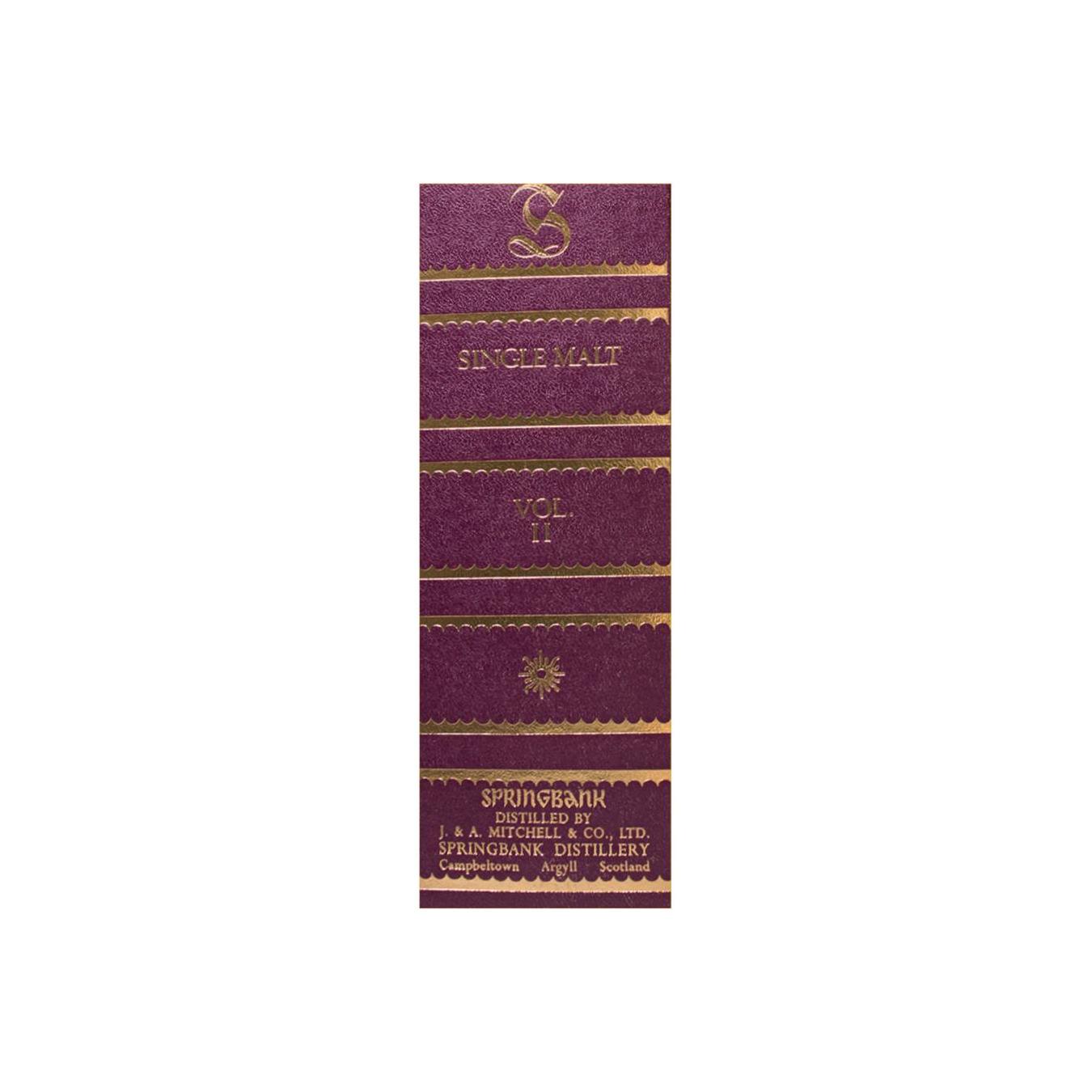Springbank 10 Years Single Malt Whisky 2