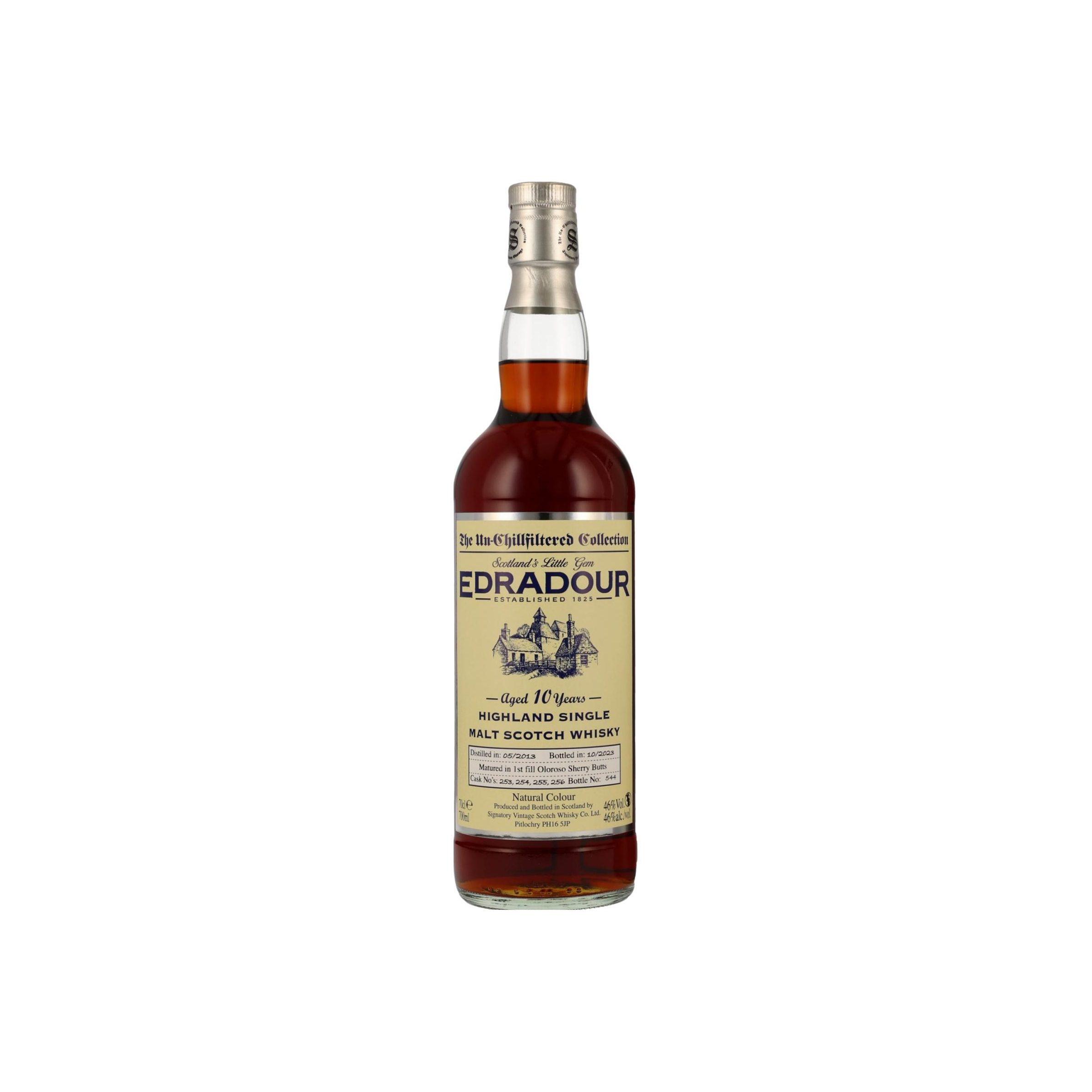 Edradour The Un-Chillfiltered Collection 2013 10 Years Single Malt Whisky