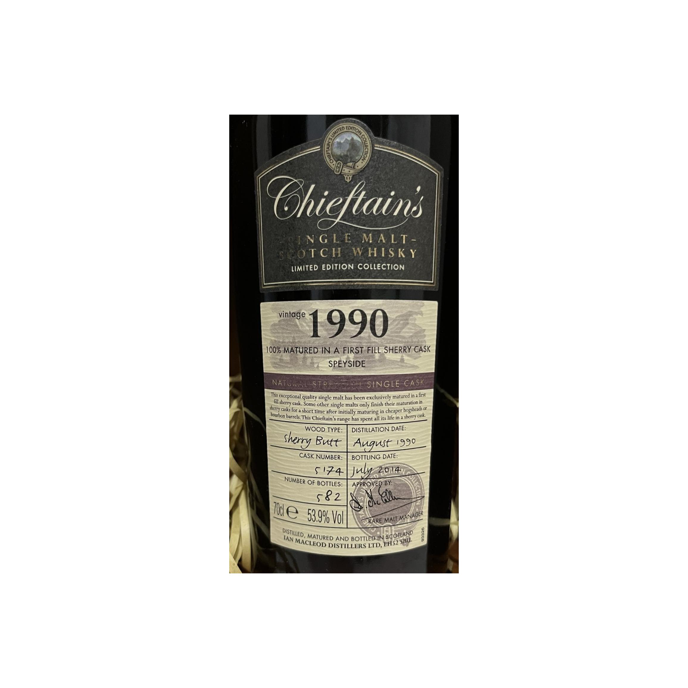 Ian Macleod 1990 23 Years Single Malt Whisky 2