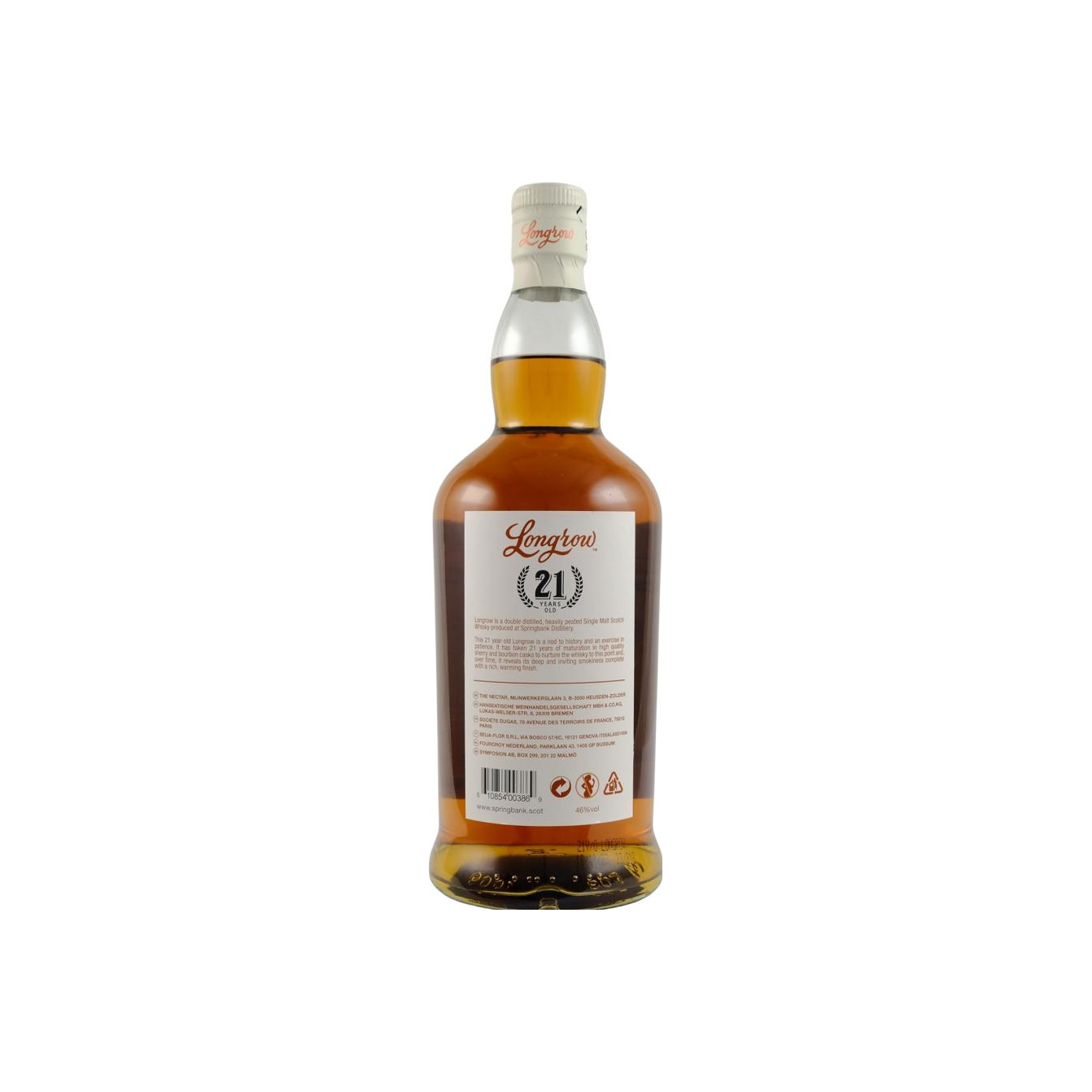Longrow 21 Years Single Malt Whisky 2
