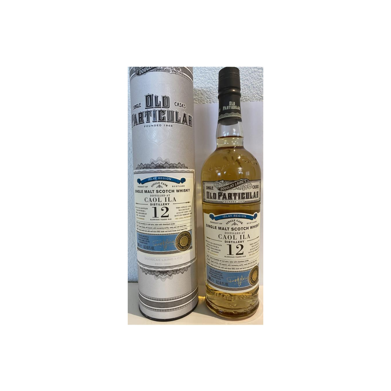 Caol Ila Old Particular 2009 12 Years Single Malt Whisky 2