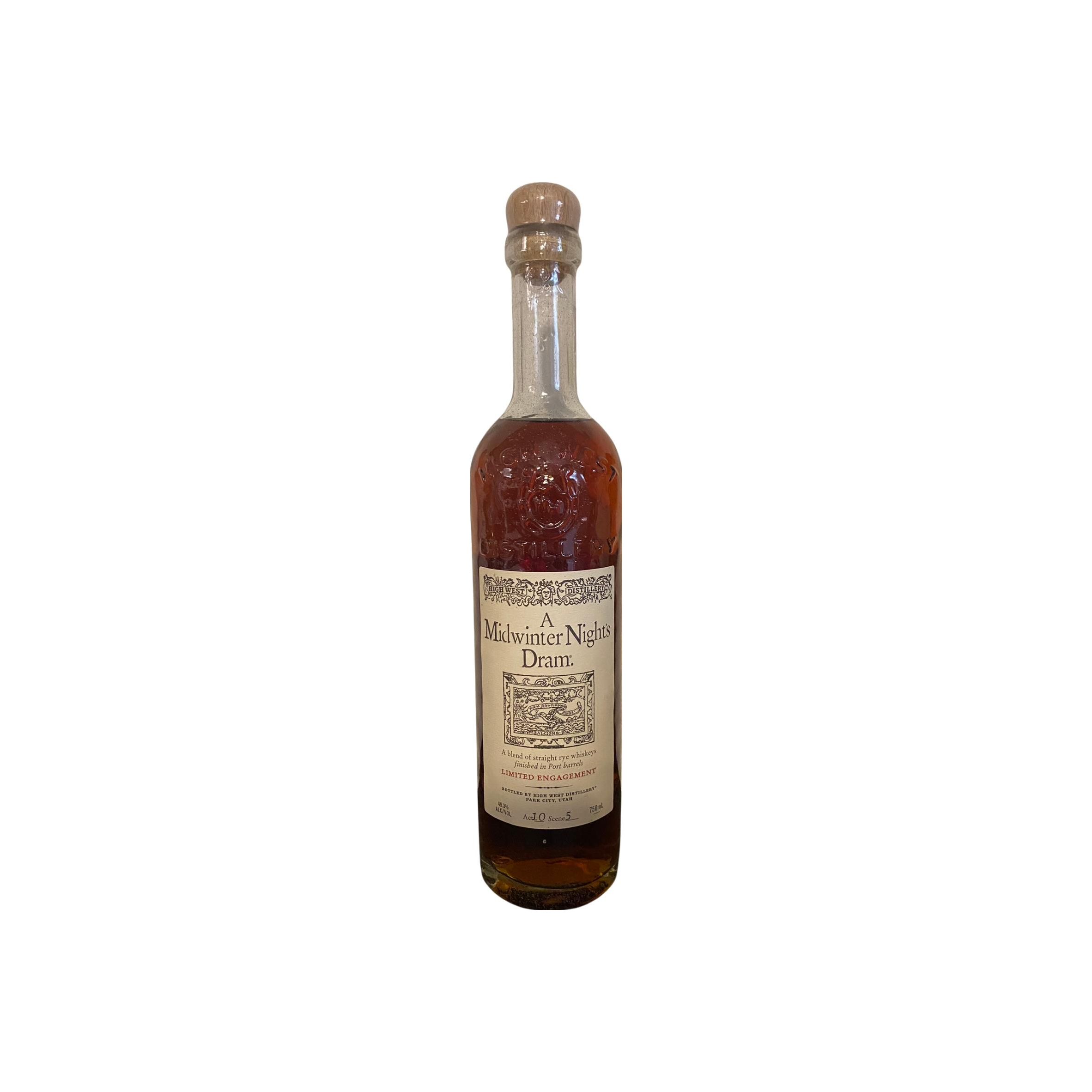 High West Rye Whisky