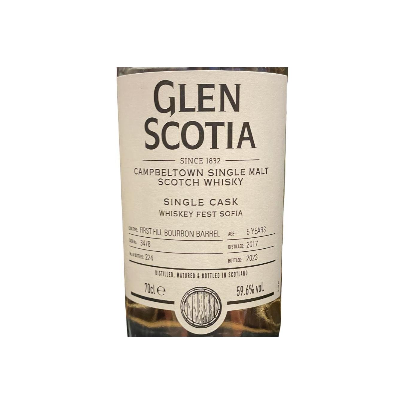 Glen Scotia Single Cask 2017 5 Years Single Malt Whisky