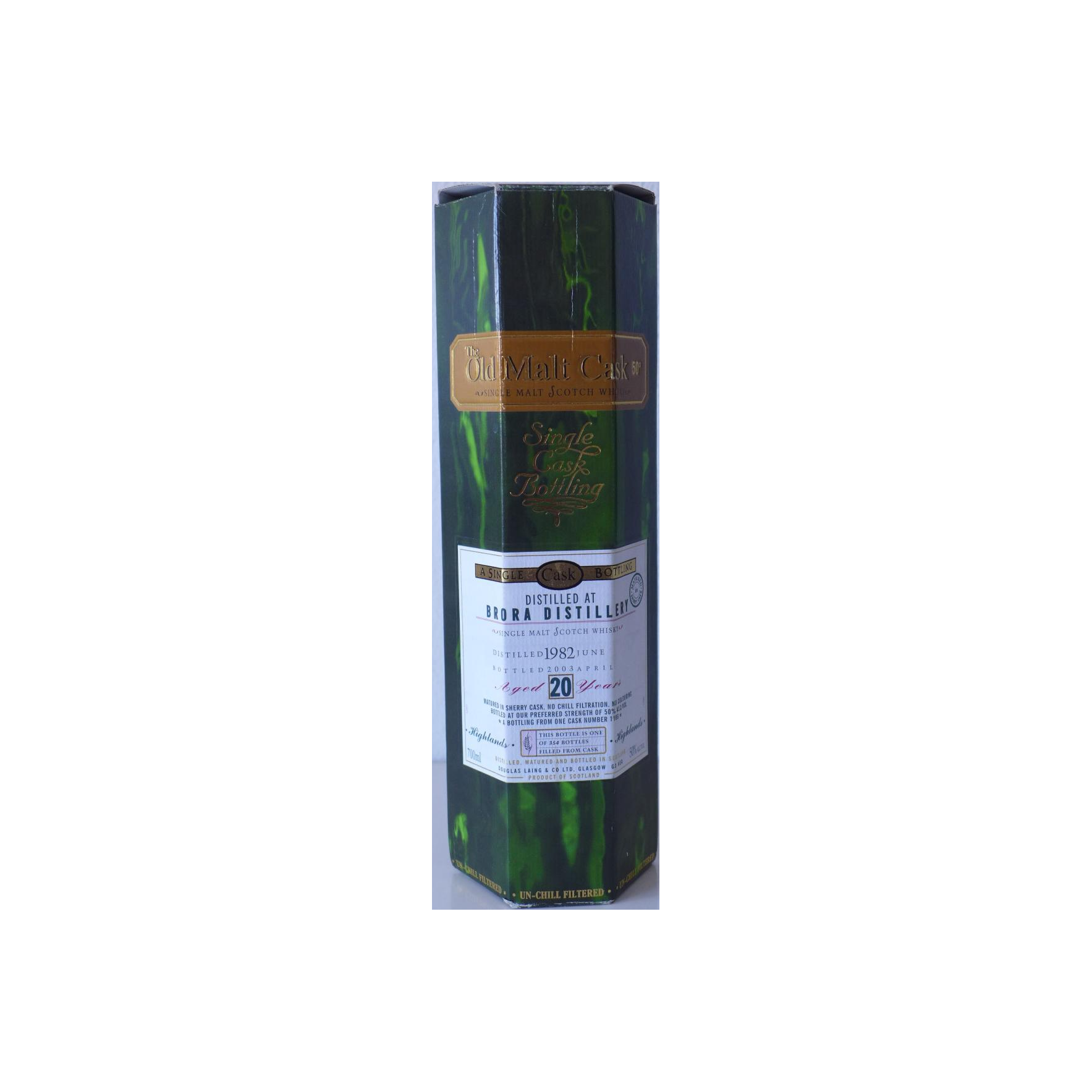 Brora Old Malt Cask 1982 20 Years Single Malt Whisky 2