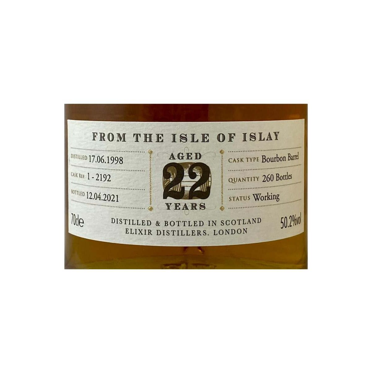 Laphroaig The Single Malts of Scotland 1998 22 Years Single Malt Whisky 2
