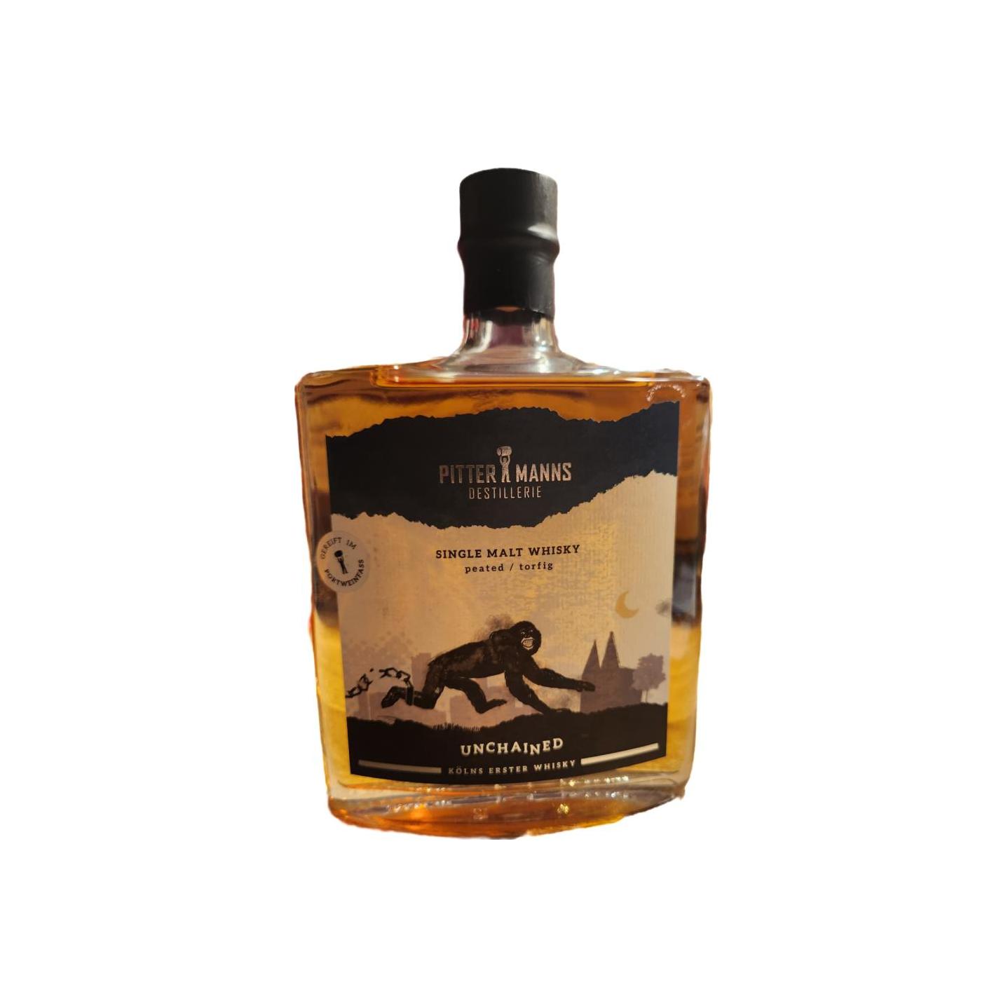 Unchained Single Malt  Whisky peated 2020